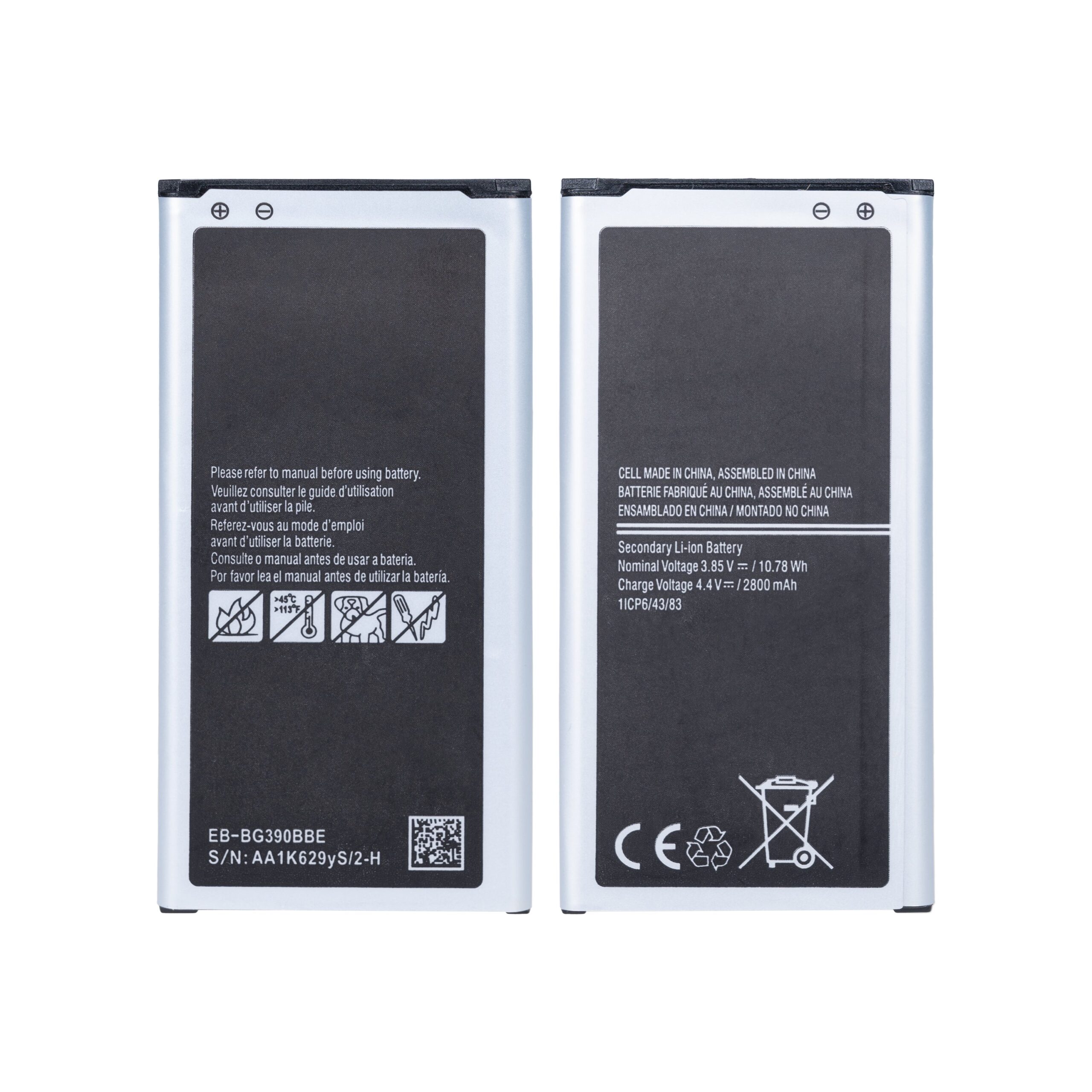 Samsung Galaxy Xcover 4 G390F 4s, G398F Akku EB-BG390BBE OEM – Bild 3