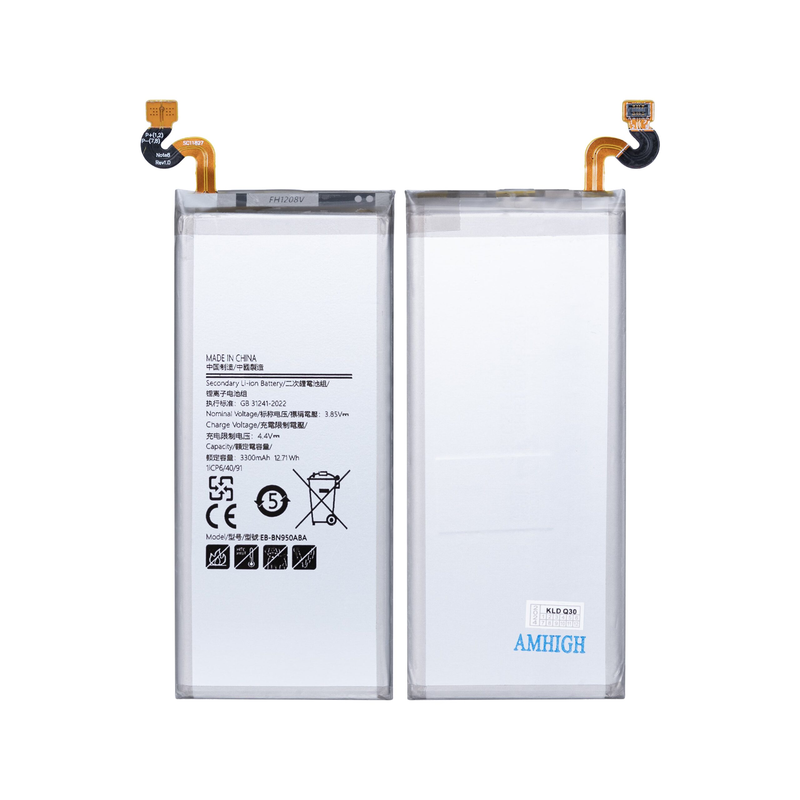 Samsung Galaxy Note 8 N950F Akku EB-BN950ABE OEM – Bild 3