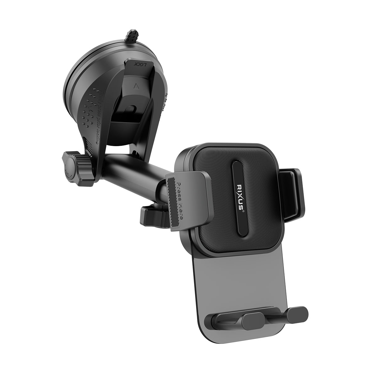 Rixus RXHW11 Car Suction Cup Holder Black – Bild 3
