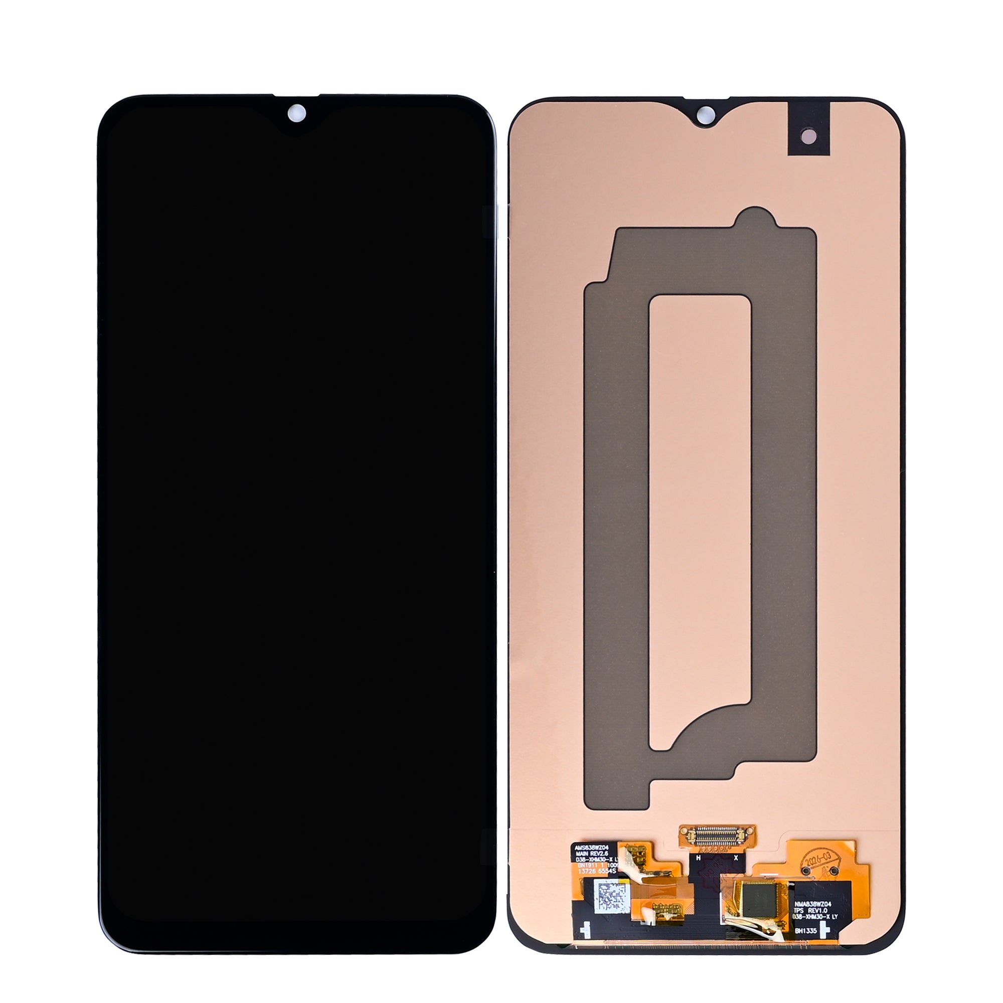 Samsung Galaxy M21 M215F, M30 M305F, M30s M307F, M31 M315F Display und Touchscreen-Digitizer ohne Rahmen Black Soft-OLED – Bild 3