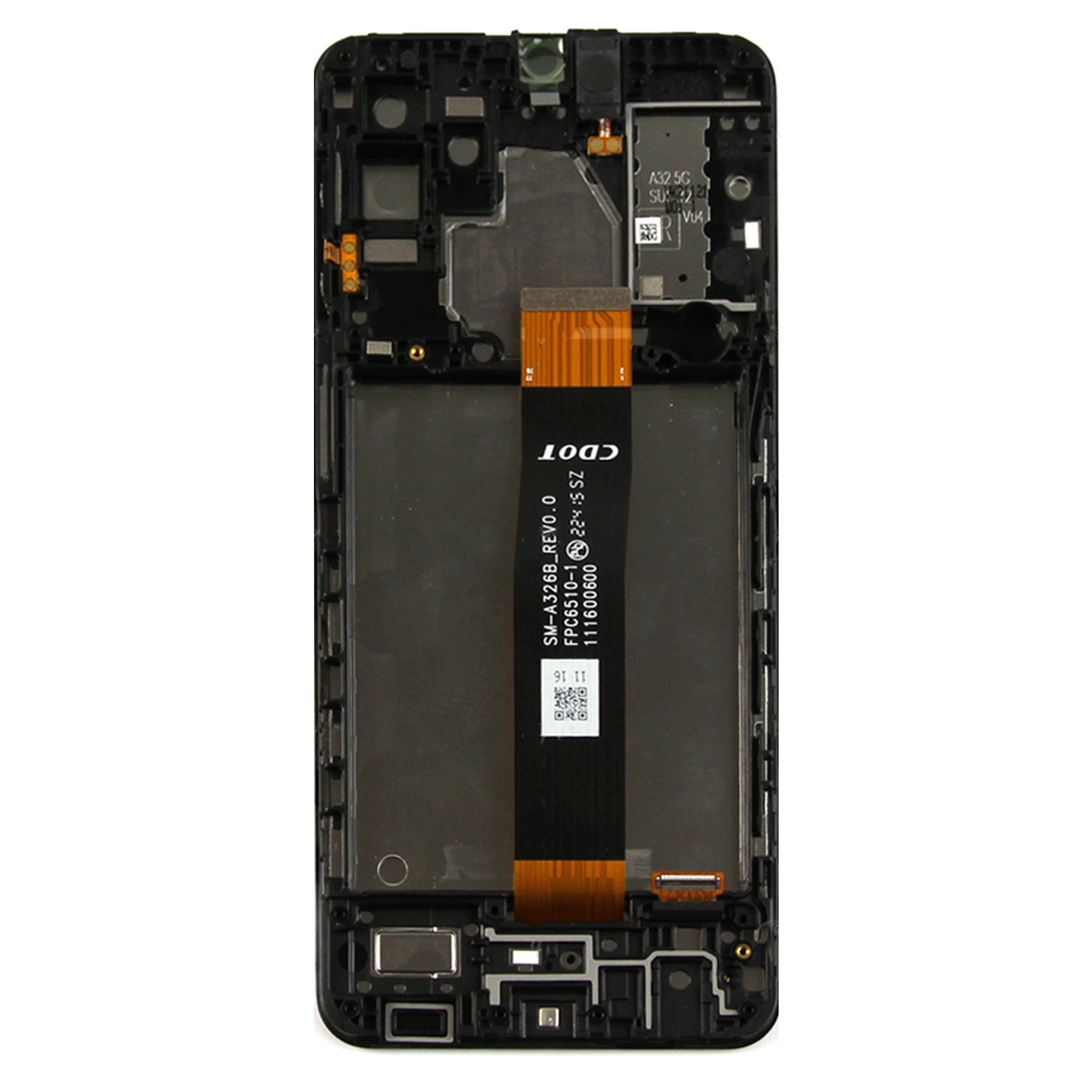 Samsung Original Service Pack Display Galaxy A32 5G A326B mit Rahmen Black – Bild 3