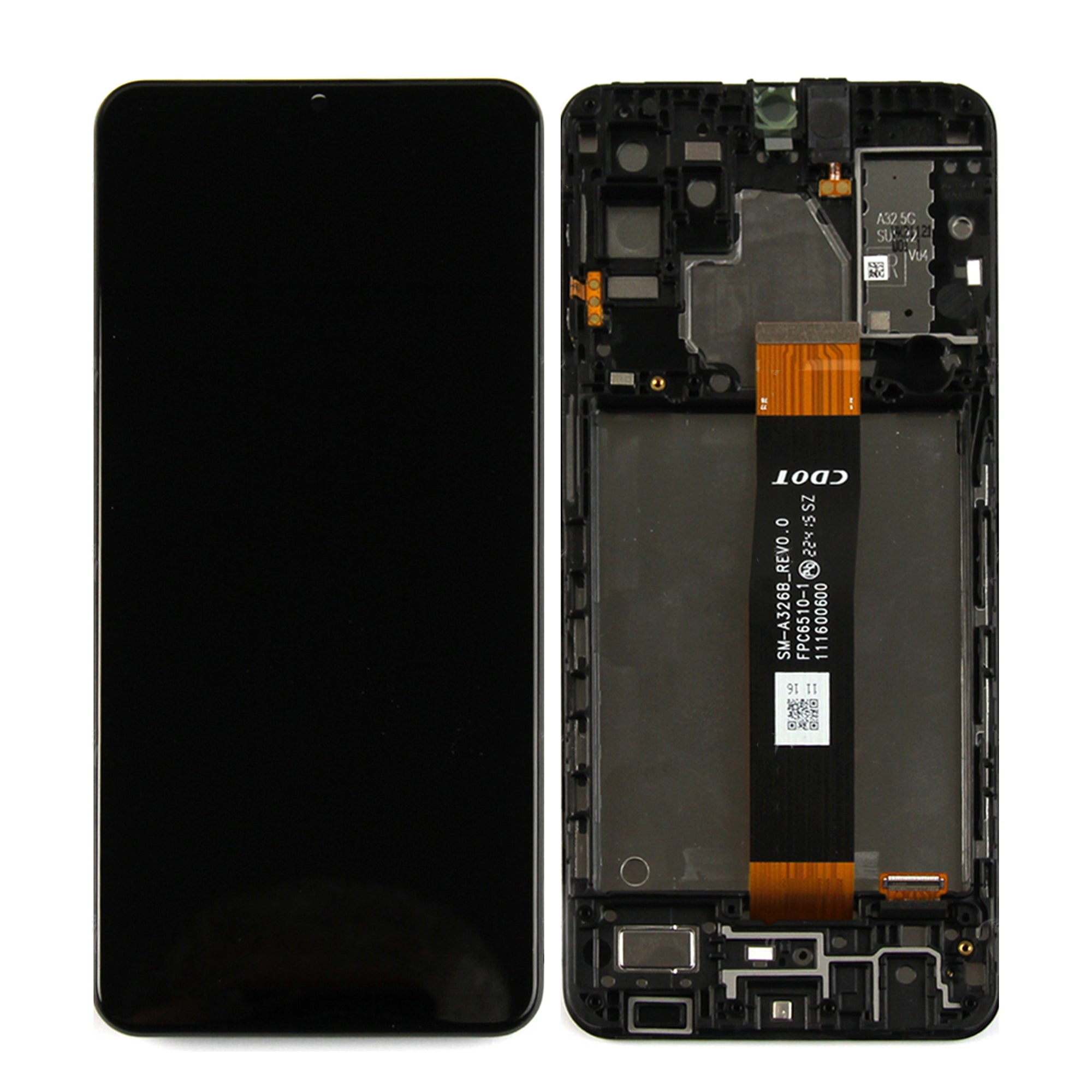 Samsung Original Service Pack Display Galaxy A32 5G A326B mit Rahmen Black – Bild 4