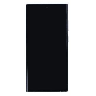 Samsung Galaxy S23 Ultra S918B Display und Touchscreen-Digitizer mit Rahmen Cream Soft-OLED