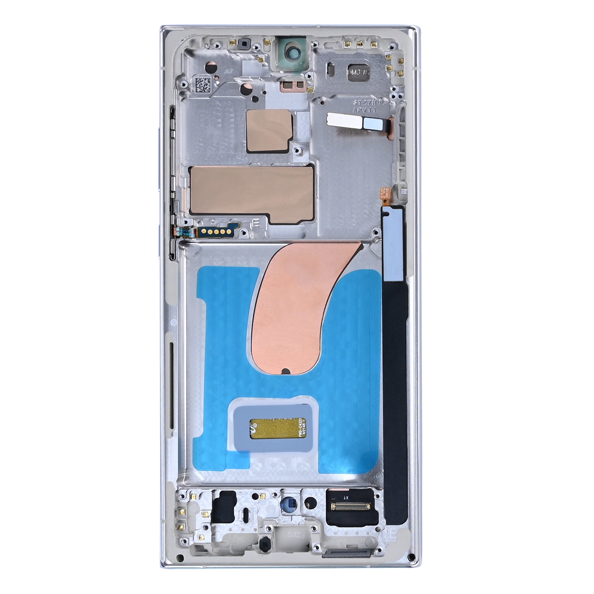Samsung Galaxy S23 Ultra S918B Display und Touchscreen-Digitizer mit Rahmen Cream Soft-OLED – Bild 2