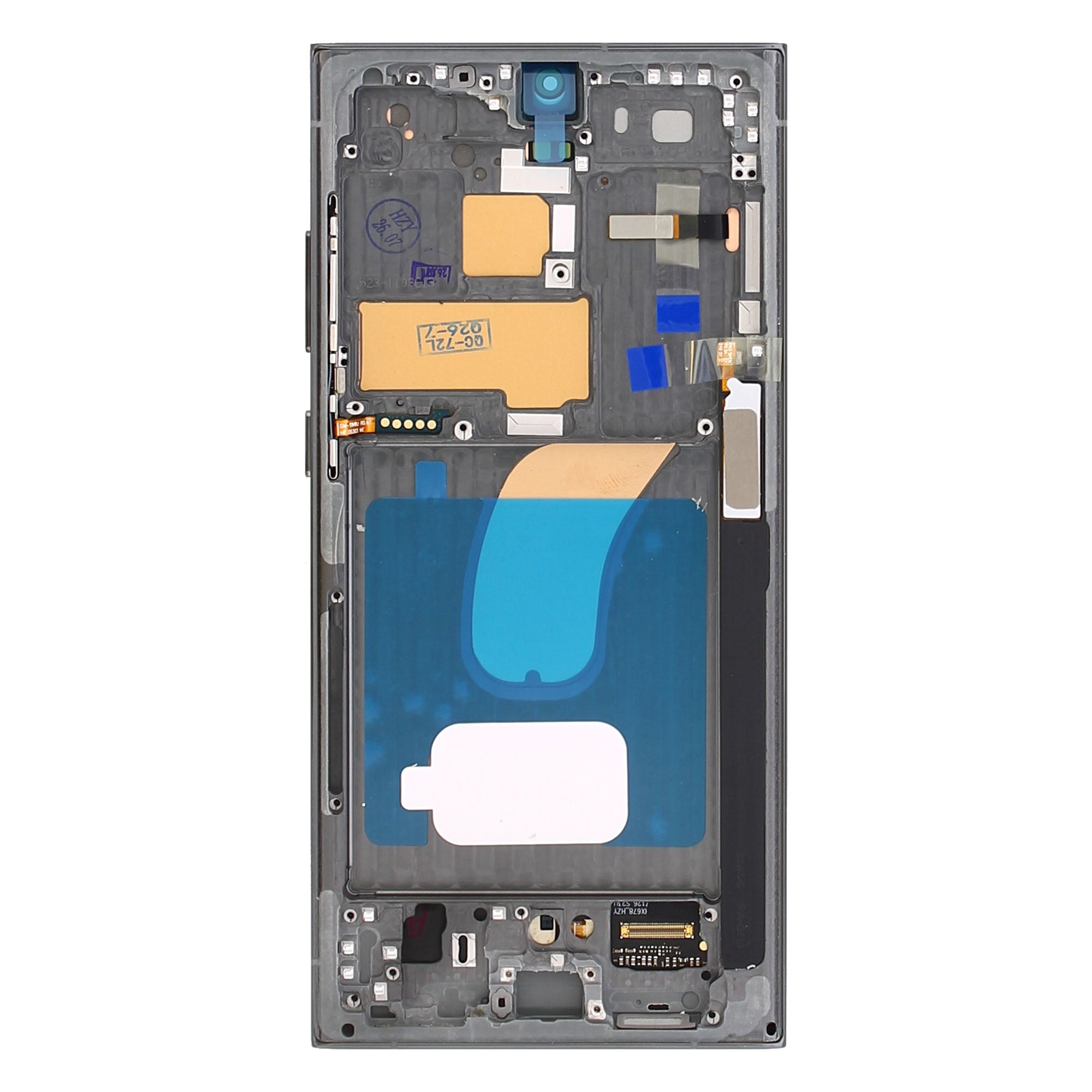 Samsung Galaxy S23 Ultra S918B Display und Touchscreen-Digitizer mit Rahmen Green Soft-OLED – Bild 4