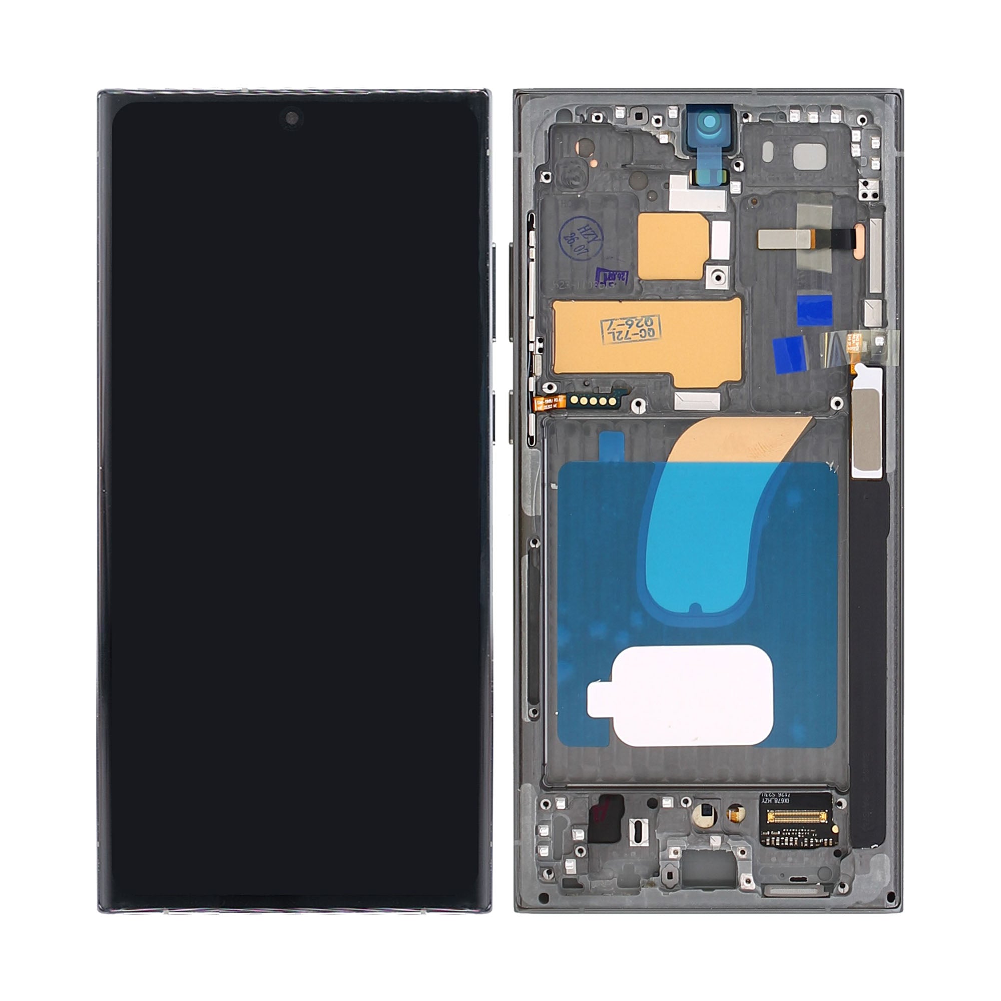 Samsung Galaxy S23 Ultra S918B Display und Touchscreen-Digitizer mit Rahmen Green Soft-OLED – Bild 6