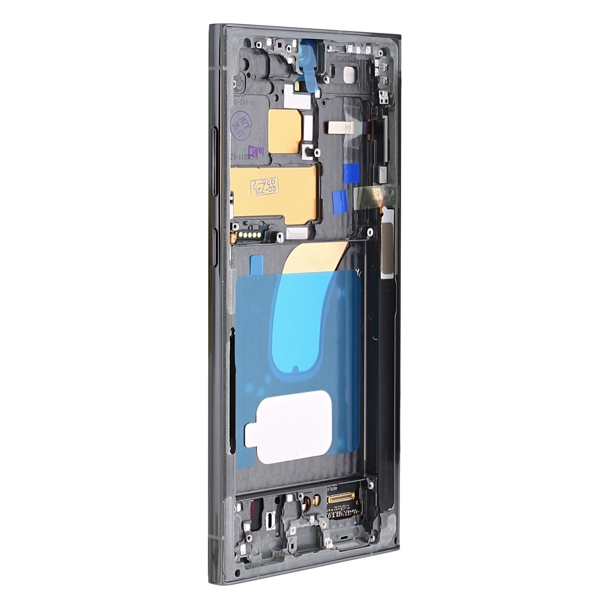 Samsung Galaxy S23 Ultra S918B Display und Touchscreen-Digitizer mit Rahmen Green Soft-OLED – Bild 5