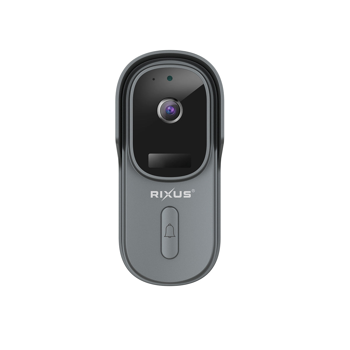 Rixus Wireless Akku Powered Doorbell mit Kamera Gray – Bild 2