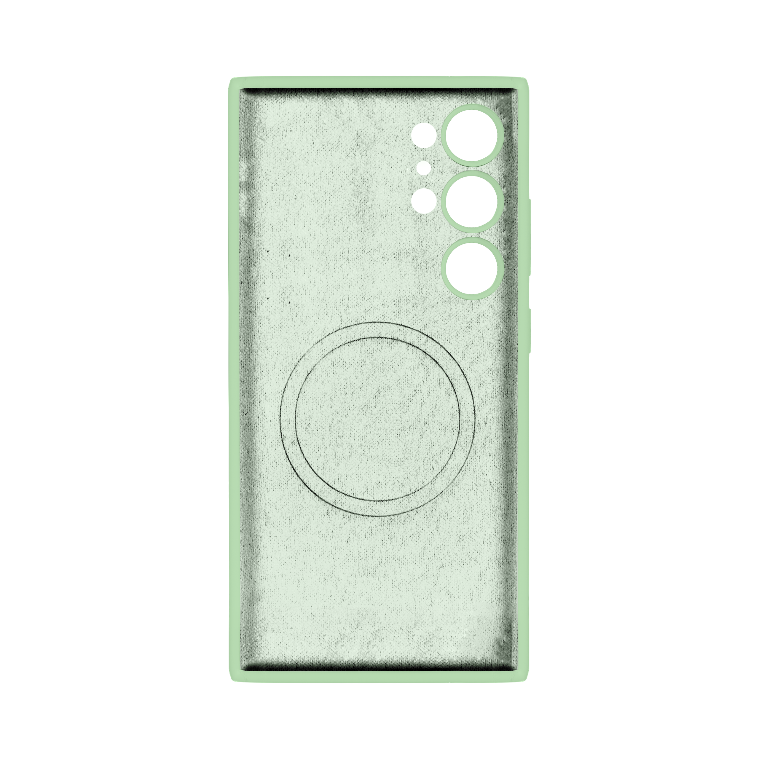Rixus Soft TPU Handyhülle Dark mit MagSafe kompatibel für Samsung Galaxy S24 Ultra Matcha – Bild 2