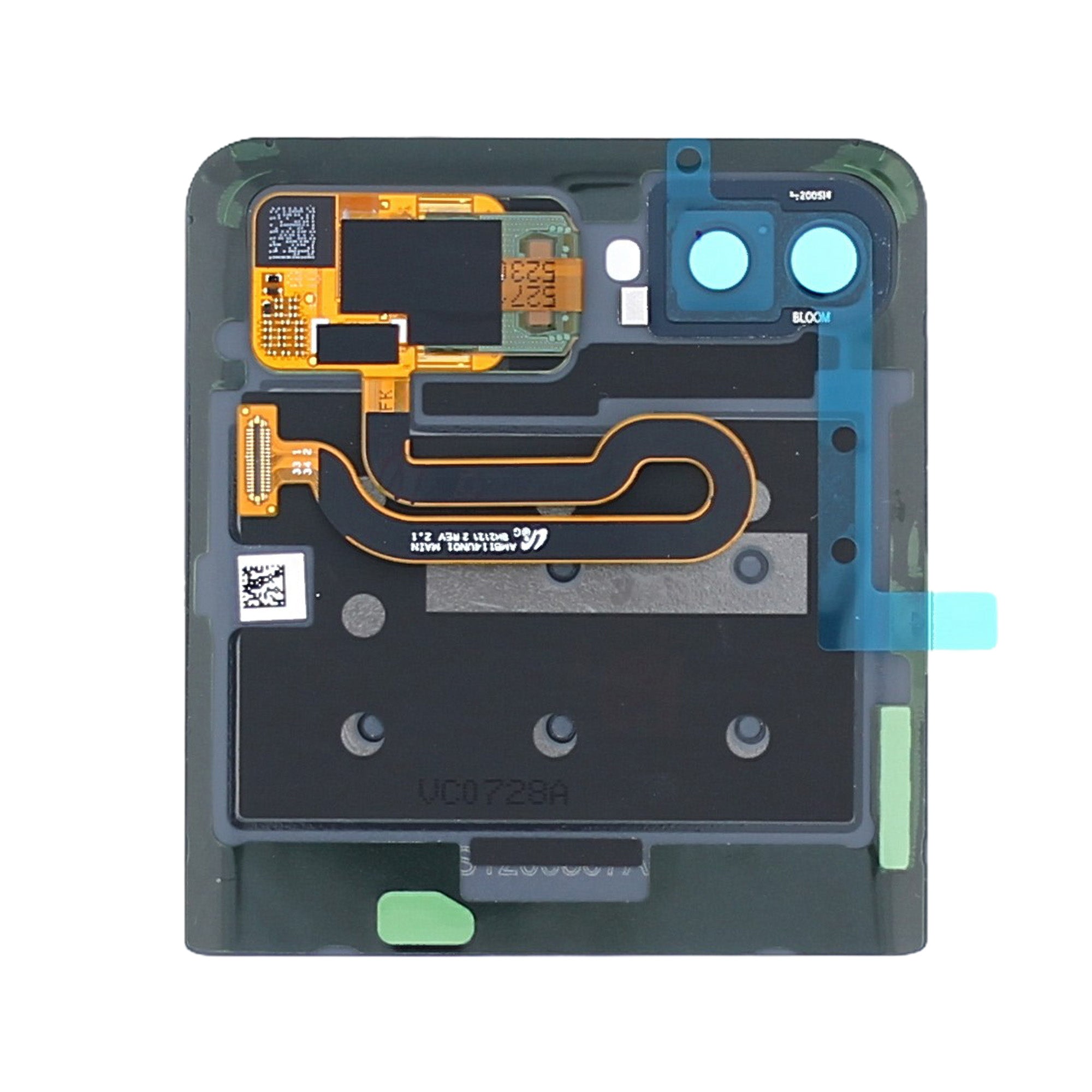Samsung Original Service Pack Display Galaxy Z Flip Sub Mirror Black F700F – Bild 3
