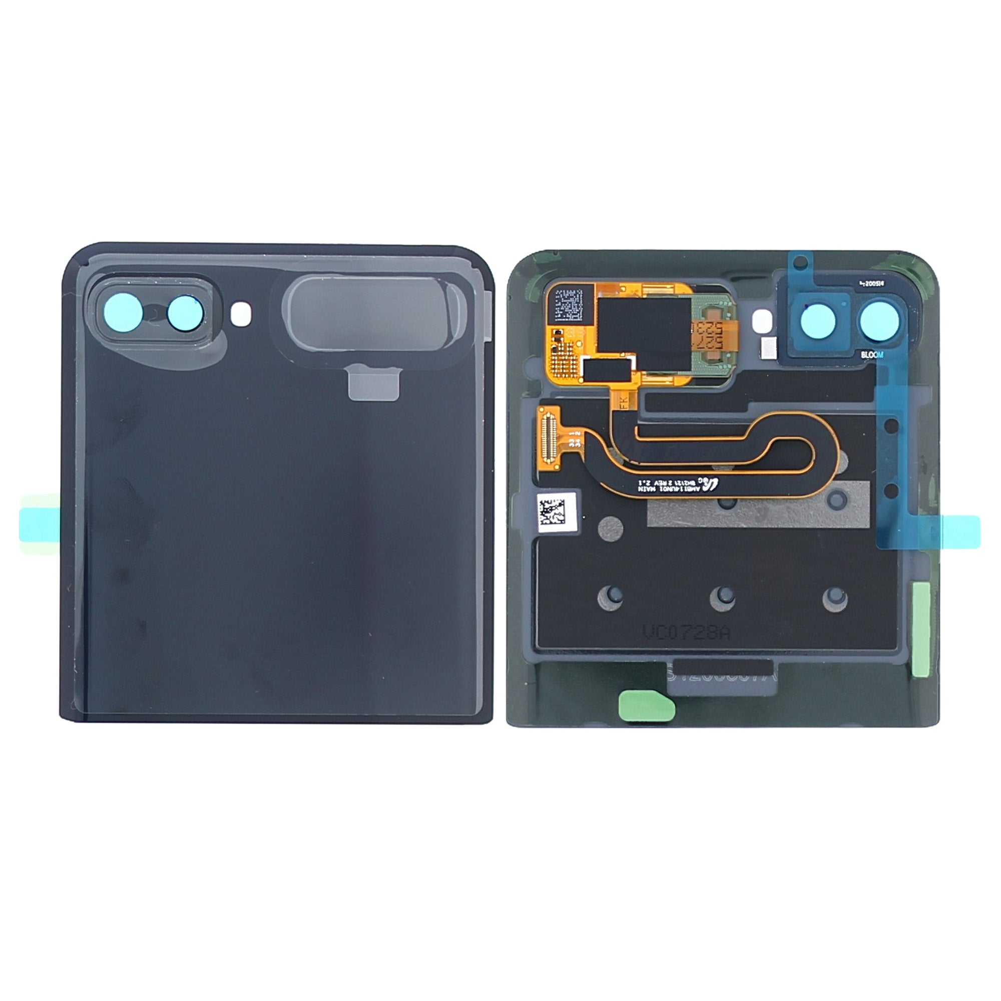 Samsung Original Service Pack Display Galaxy Z Flip Sub Mirror Black F700F – Bild 4
