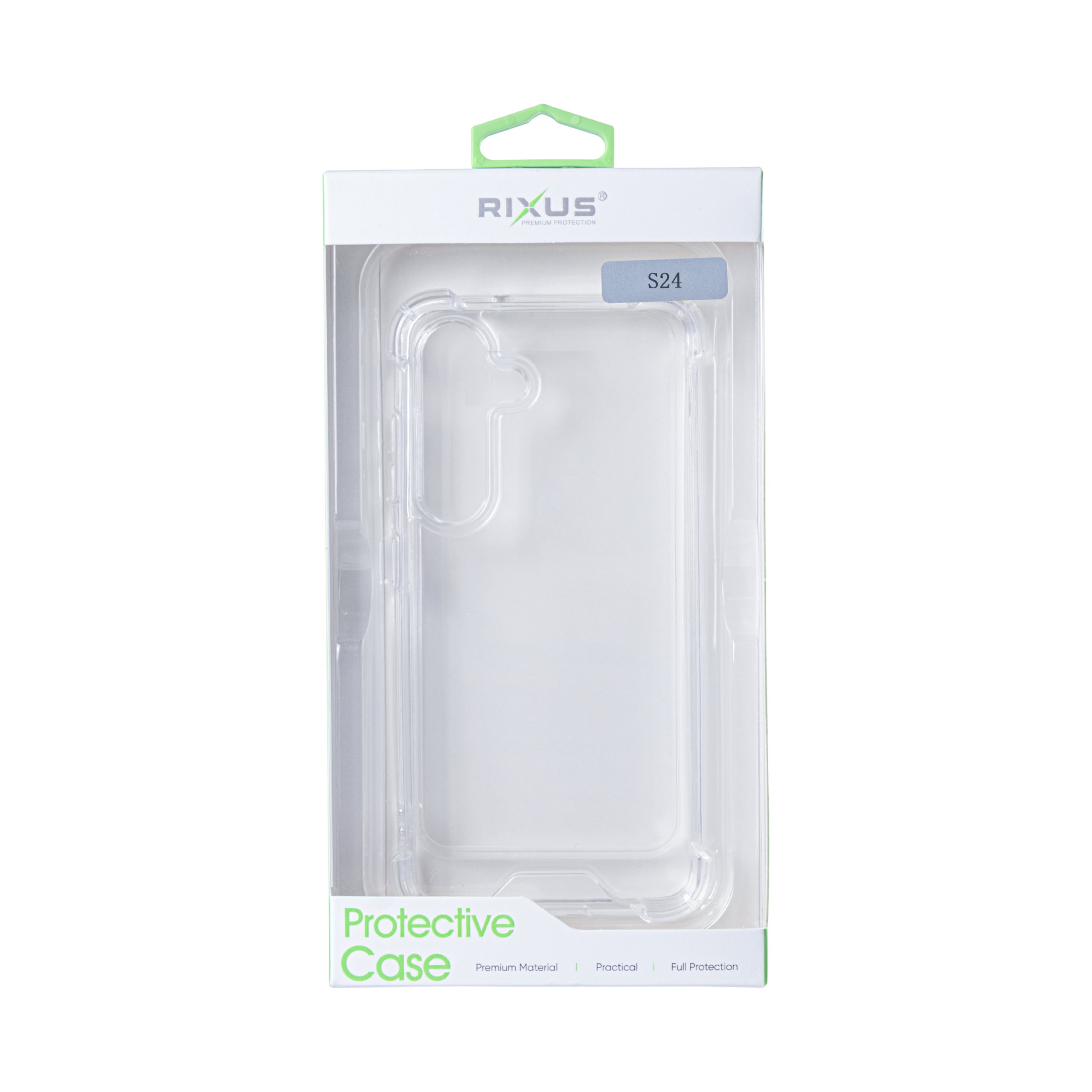 Rixus Anti-Burst Hülle für Samsung Galaxy S24, S25 Transparent – Bild 4