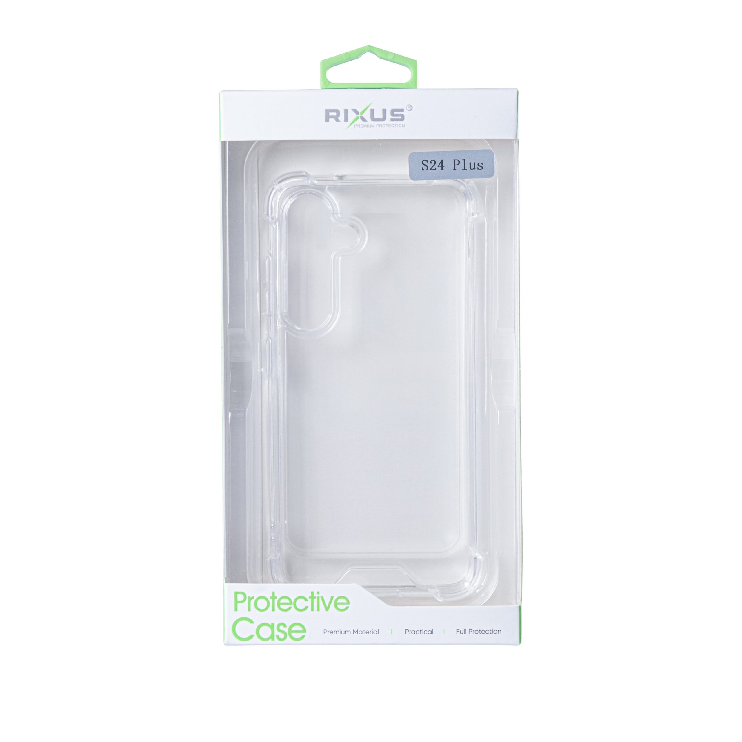 Rixus Anti-Burst Hülle für Samsung Galaxy S24 Plus, S25 Plus Transparent – Bild 4