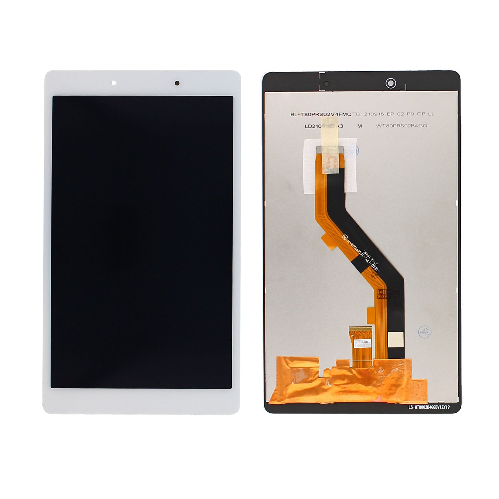 Samsung Tab A 8.0 (2019) WiFi T290 Original aufgearbeitet Display Rahmen Weiss – Bild 4