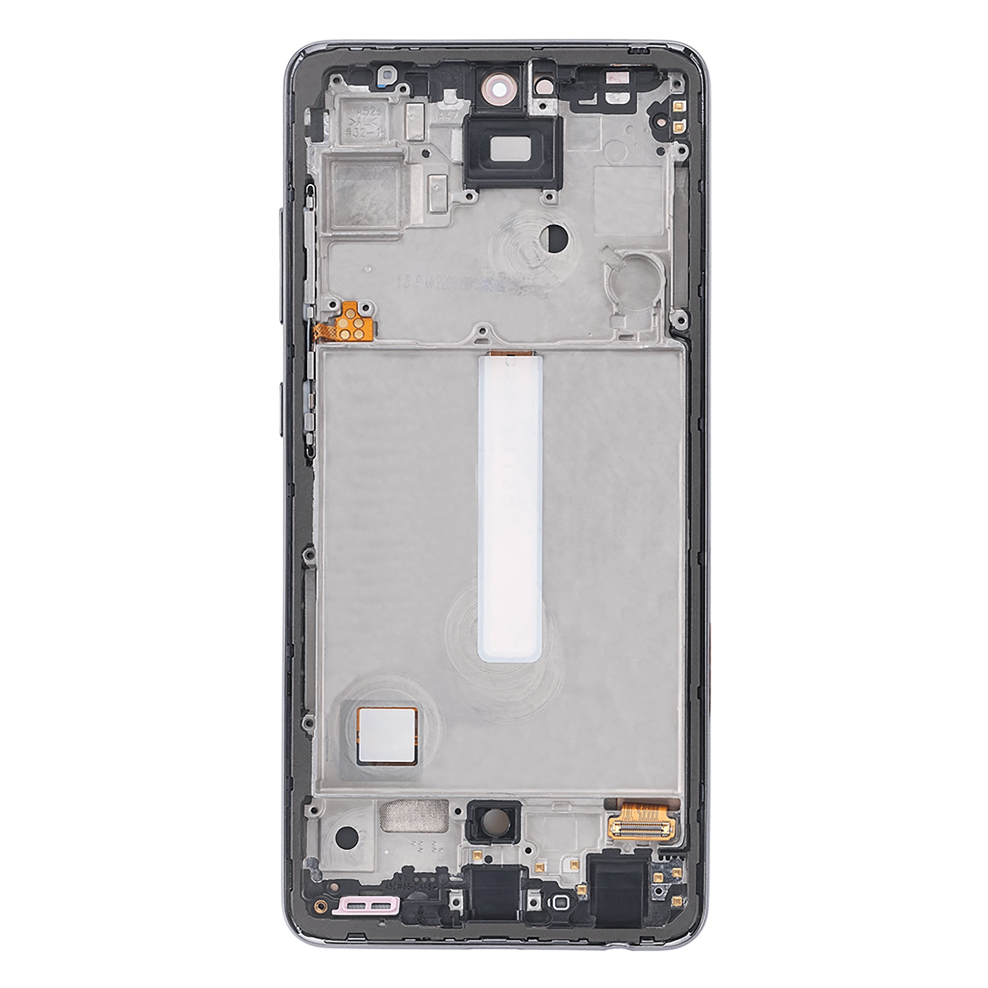 Samsung Galaxy A52 4G A525F Display und Touchscreen-Digitizer mit Rahmen Awesome Black Soft-OLED – Bild 2