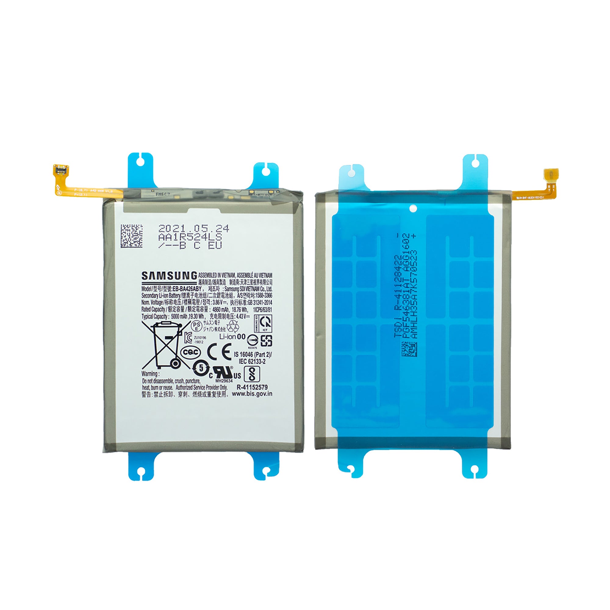 Samsung Galaxy A32 5G A326B, A42 5G A426B,A72 A725F,A726B,M22 M225F,M32 M325F Akku EB-BA426ABY SP Original – Bild 3