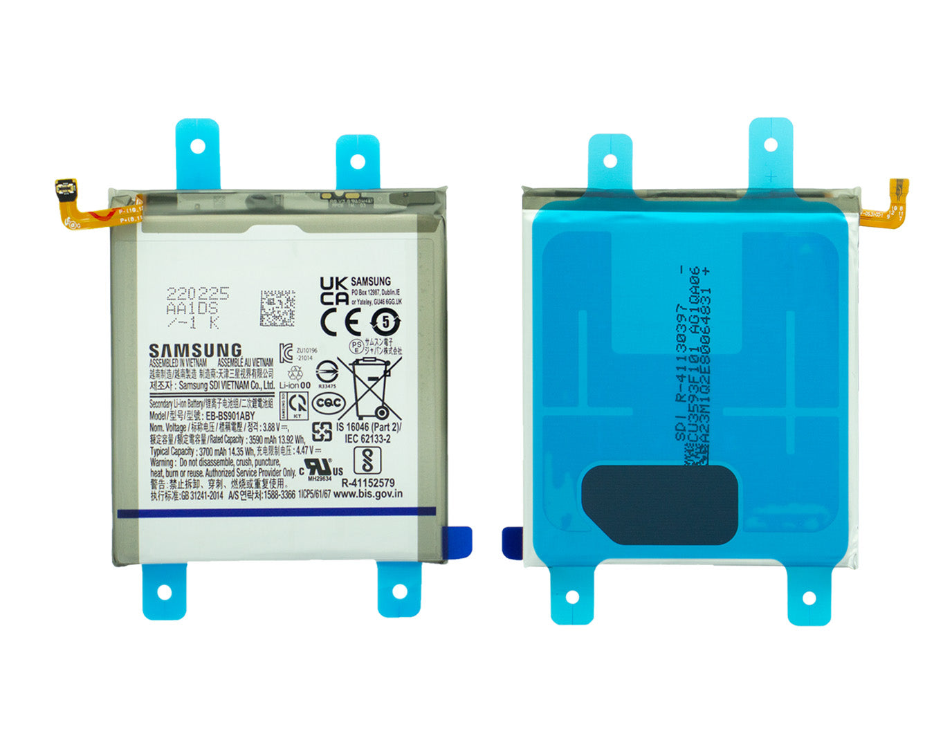 Samsung Galaxy S22 S901B Akku EB-BS901ABY Original – Bild 3