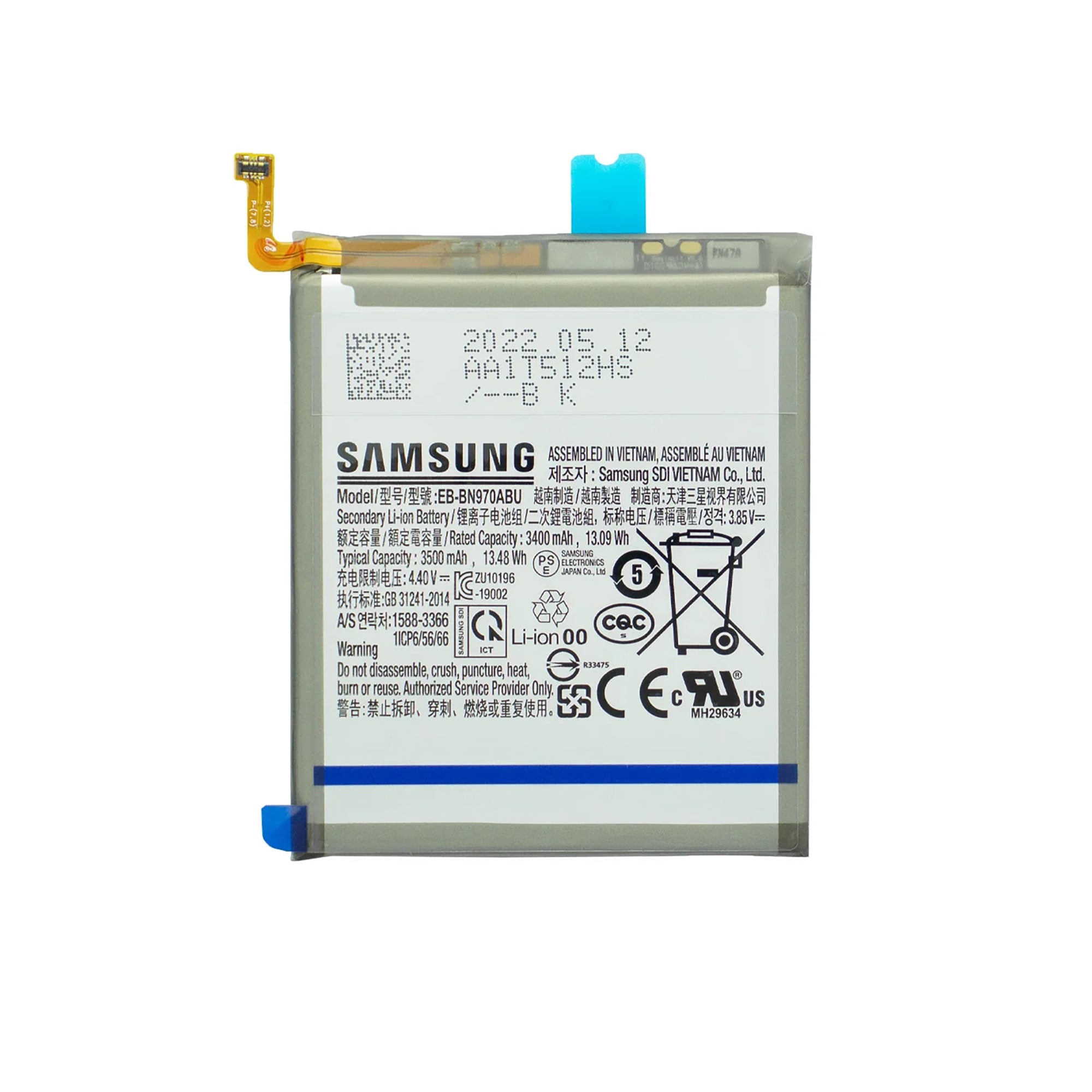 Samsung Galaxy Note 10 N970F Akku EB-BN970ABU Original
