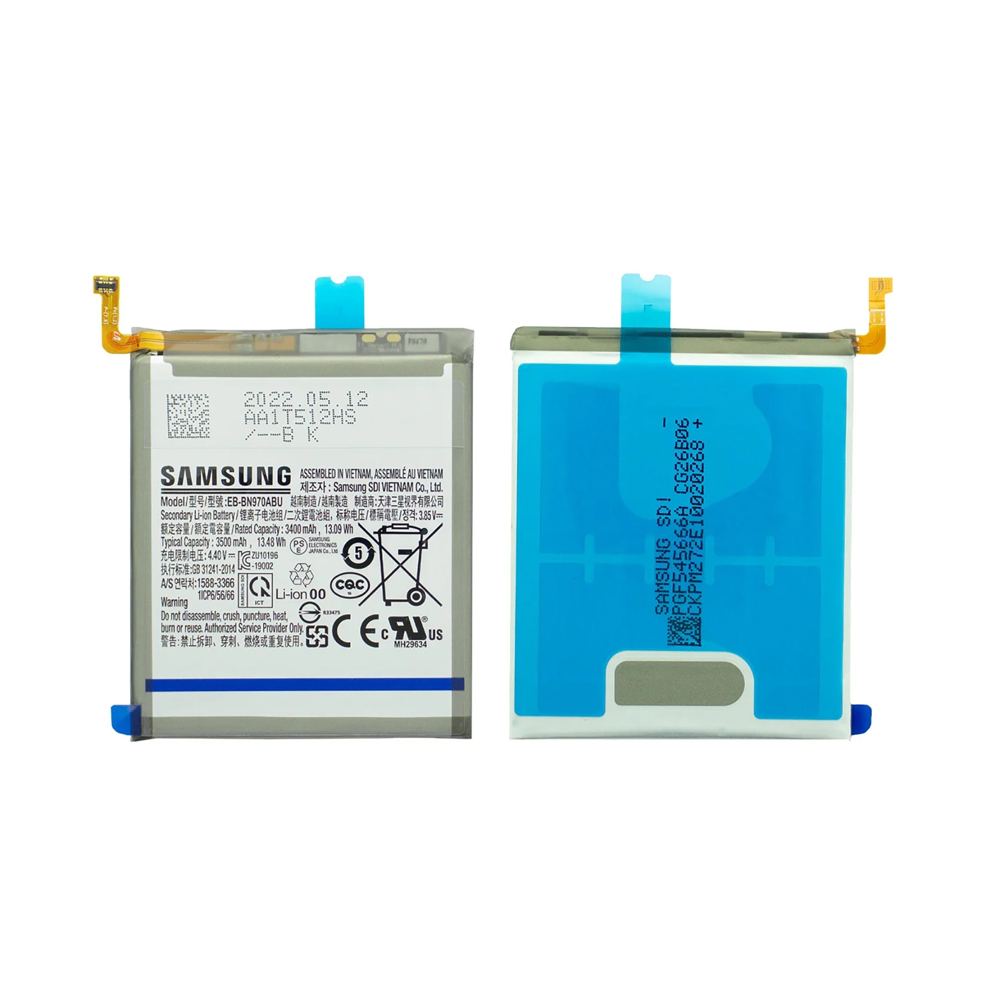 Samsung Galaxy Note 10 N970F Akku EB-BN970ABU Original – Bild 3
