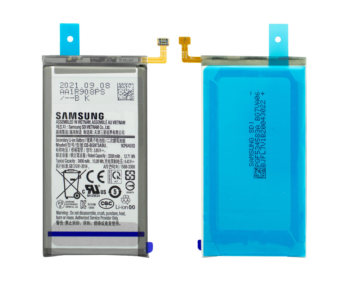 Samsung Galaxy S10 G973F Akku EB-BG973ABU Original – Bild 3