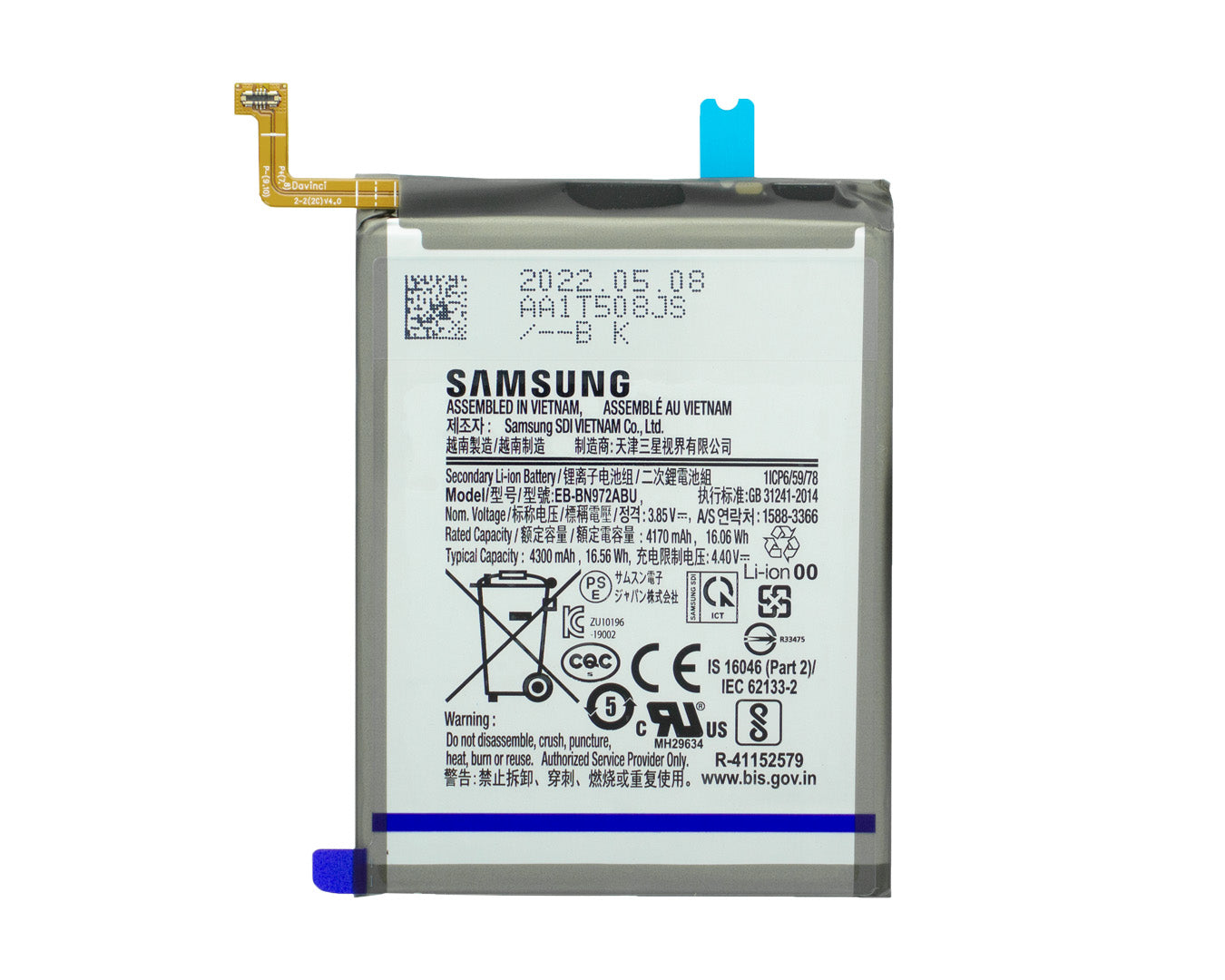 Samsung Galaxy Note 10 Plus N975F, N976F 5G Akku EB-BN972ABU Original