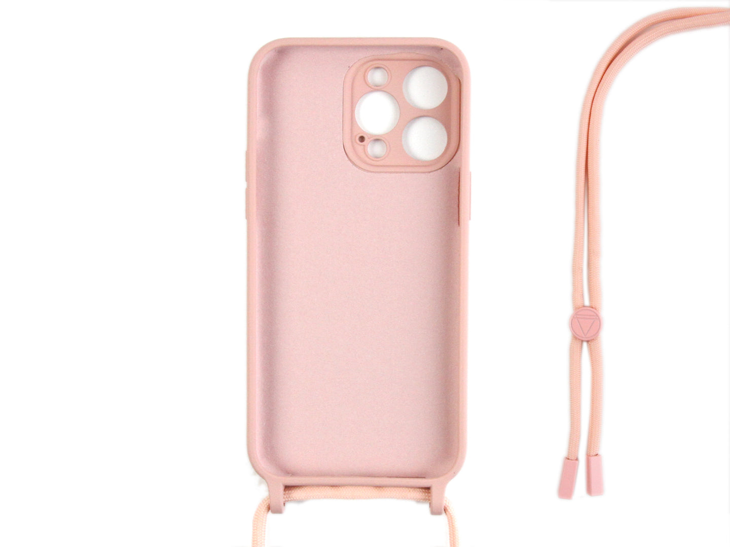 Rixus TPU Necklace Cord Abdeckung für Apple iPhone 12 Pro Pink – Bild 3