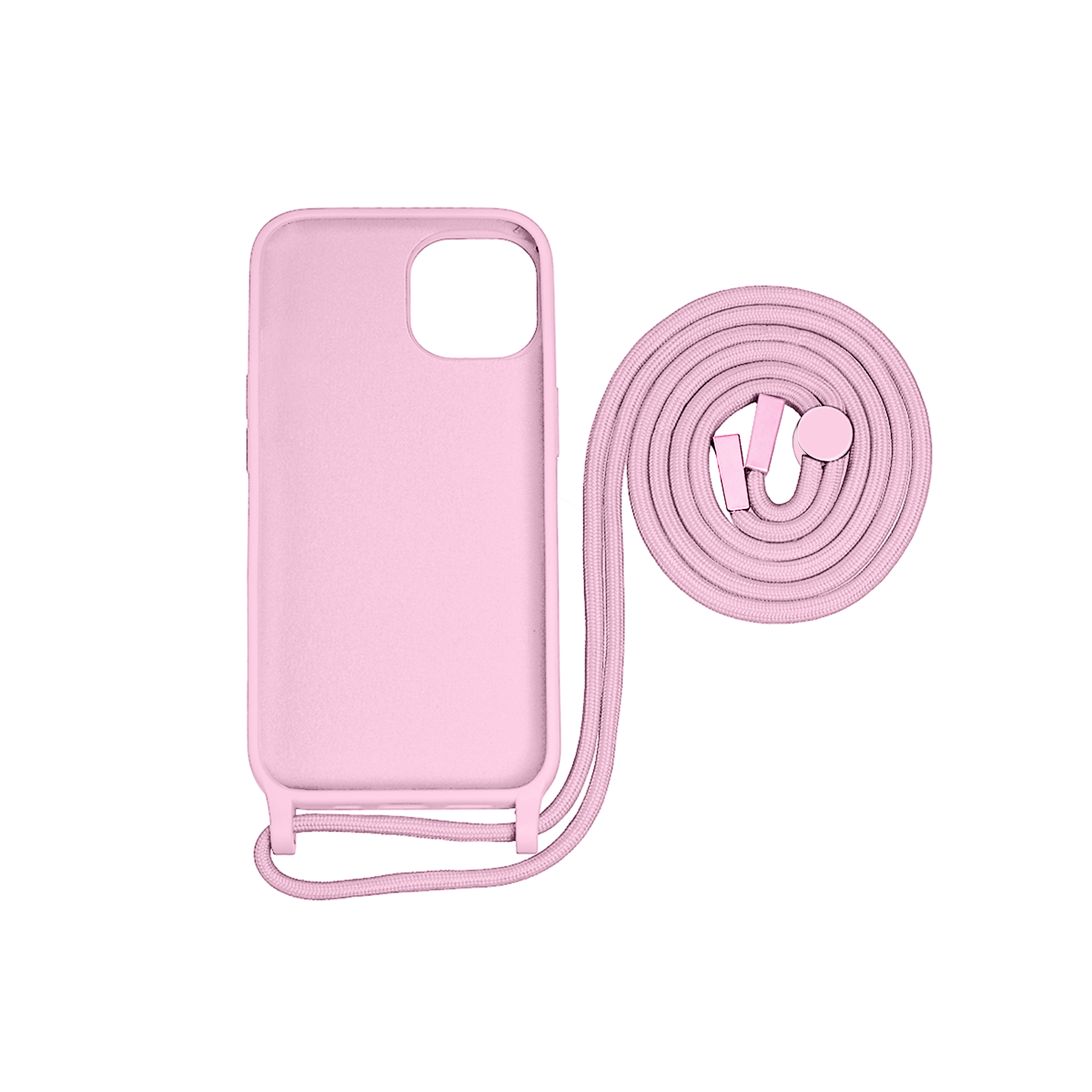 Rixus TPU Necklace Cord Abdeckung für Apple iPhone 12 Pro Pink – Bild 4