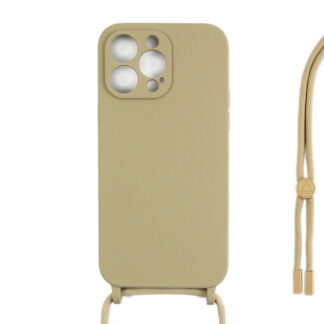 Rixus TPU Necklace Cord Abdeckung für Apple iPhone 12 Pro Gold