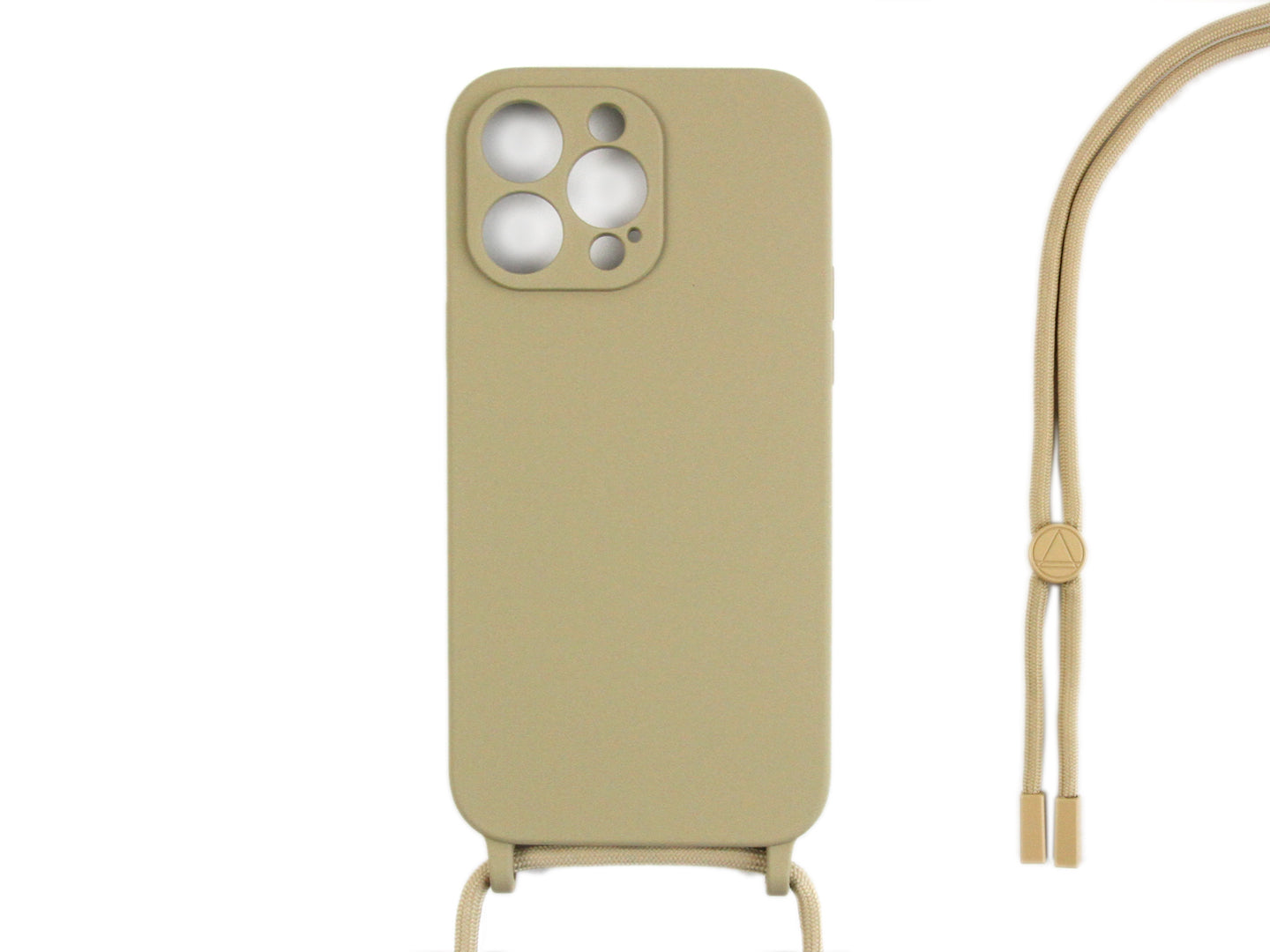 Rixus TPU Necklace Cord Abdeckung für Apple iPhone 12 Pro Gold