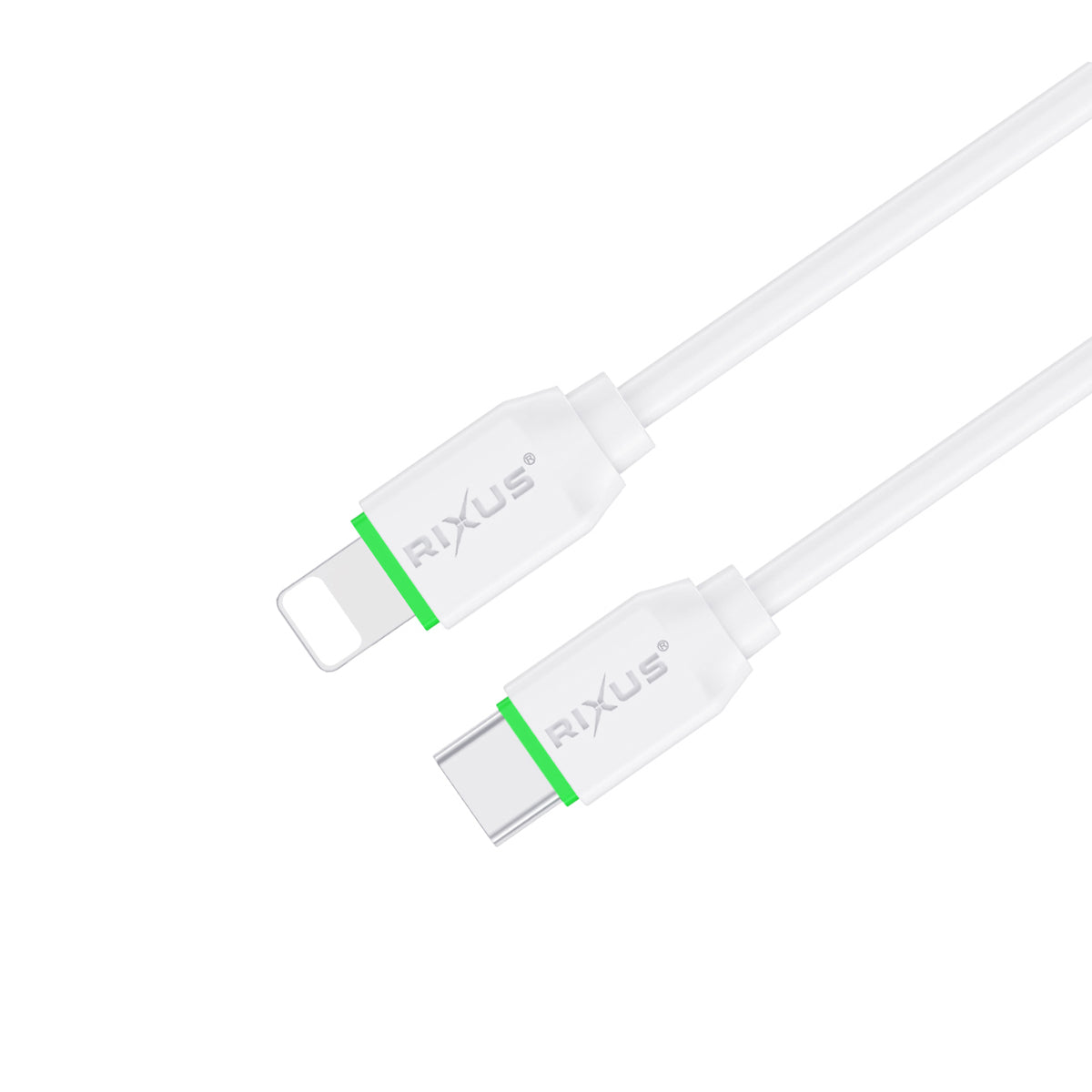 Rixus RX2023 Data Synch und Fast Charge 2m White – Bild 2