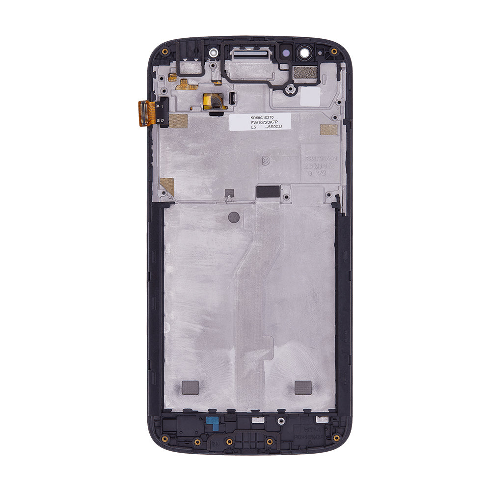 OEM Display für Motorola Moto E5 Play mit Rahmen Schwarz – Bild 3