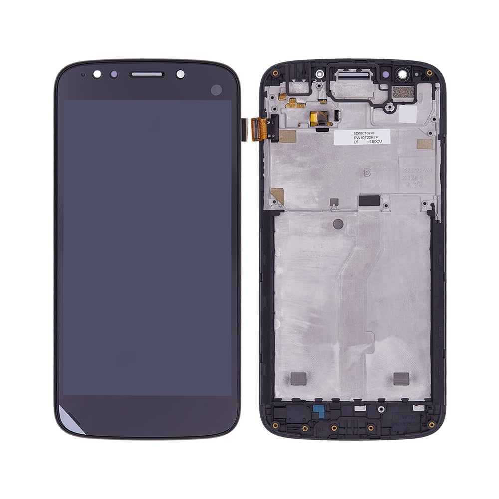 OEM Display für Motorola Moto E5 Play mit Rahmen Schwarz – Bild 4