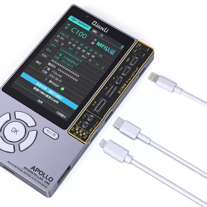 QIANLI Apollo Programmer (True tone,Akku,vibrator,mfi,eeprom) mit Built-in Akku