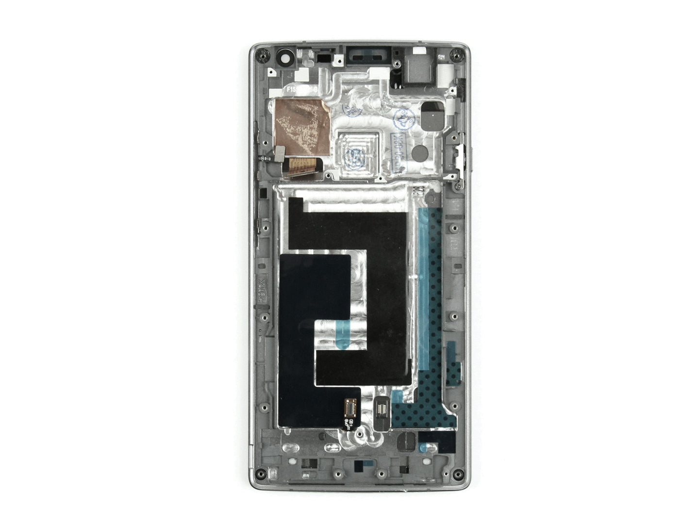 OEM Display für OnePlus Two mit Rahmen Schwarz – Bild 3