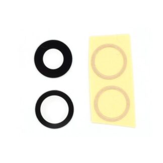 Für Apple iPhone 11 Kameraglas Set Black OEM