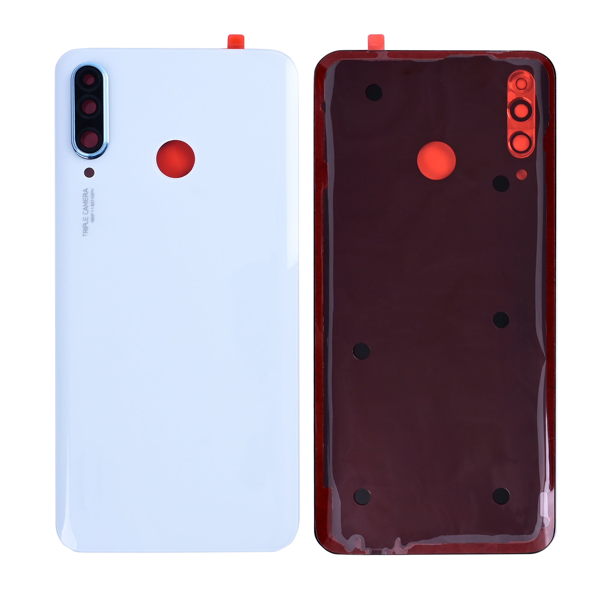 Huawei P30 Lite Akkudeckel mit Linse Pearl White OEM – Bild 3