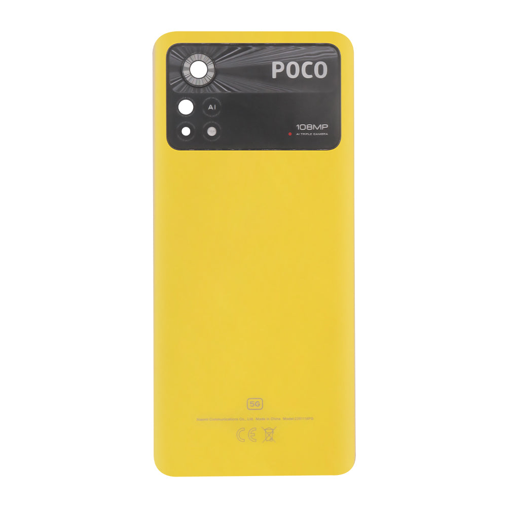 OEM Backcover für Xiaomi Poco X4 Pro 5G mit Kameraglas Farbe wählbar – Bild 2