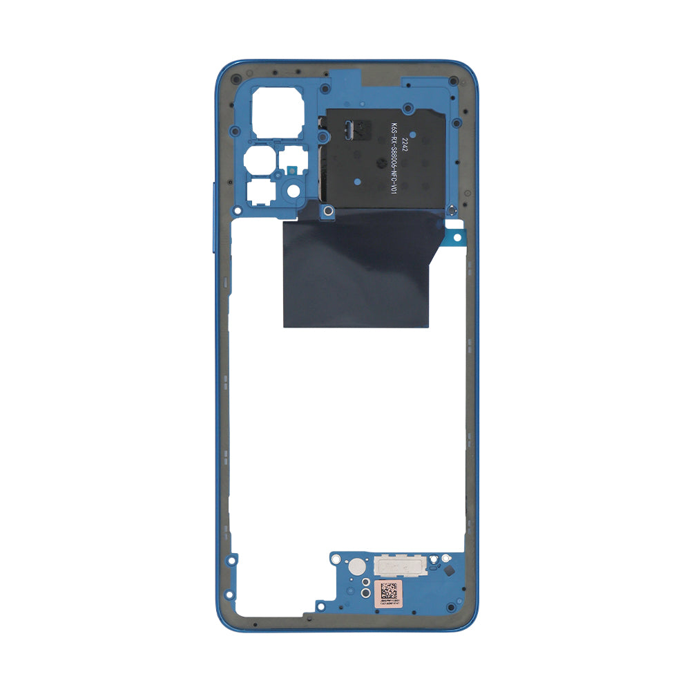 Xiaomi Poco X4 Pro 5G Middle Rahmen Laser Blue OEM – Bild 2