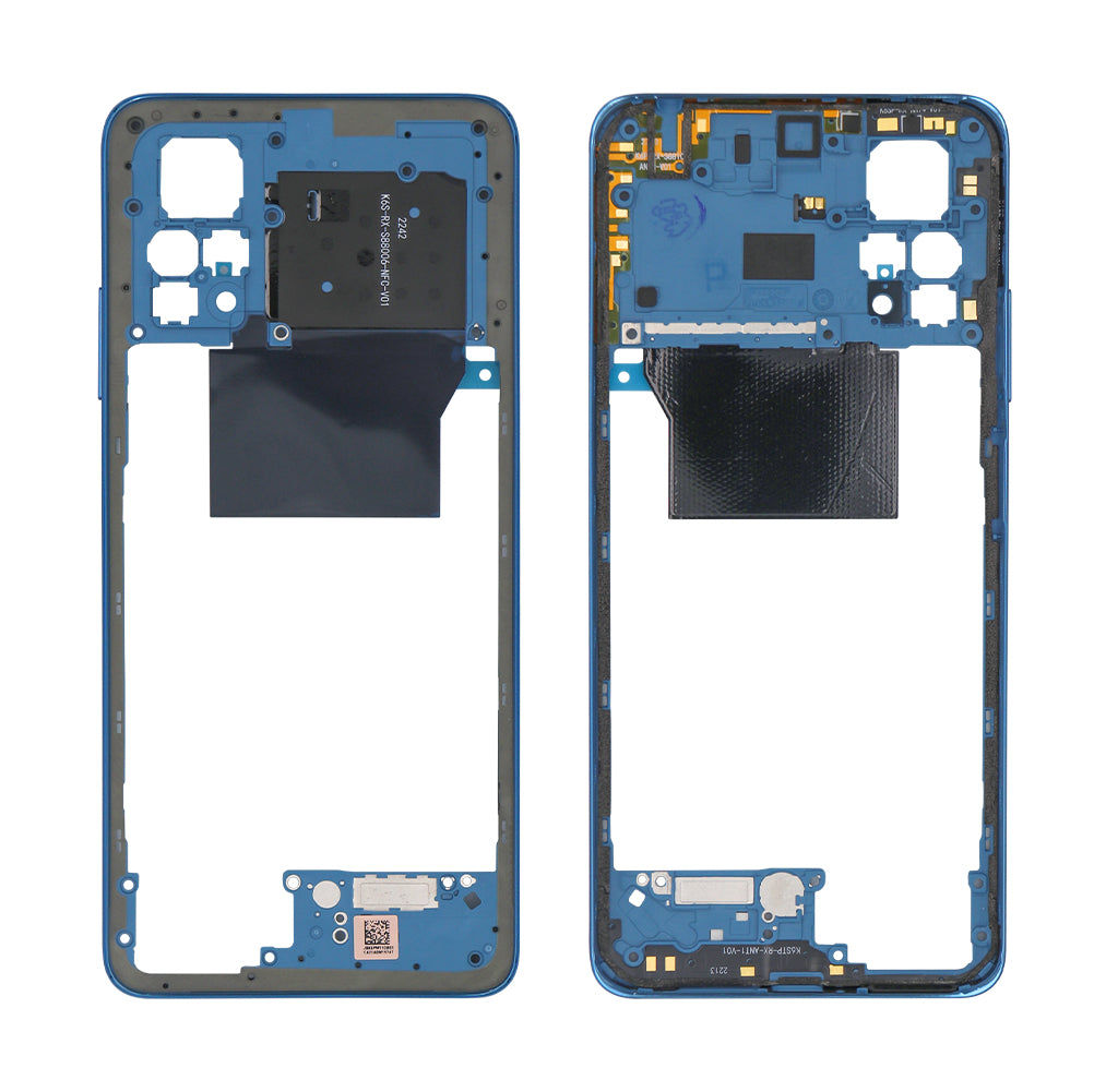 Xiaomi Poco X4 Pro 5G Middle Rahmen Laser Blue OEM – Bild 3