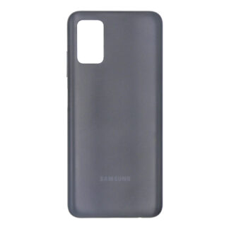 Samsung Galaxy A03s A037F Akkudeckel mit Linse Black OEM