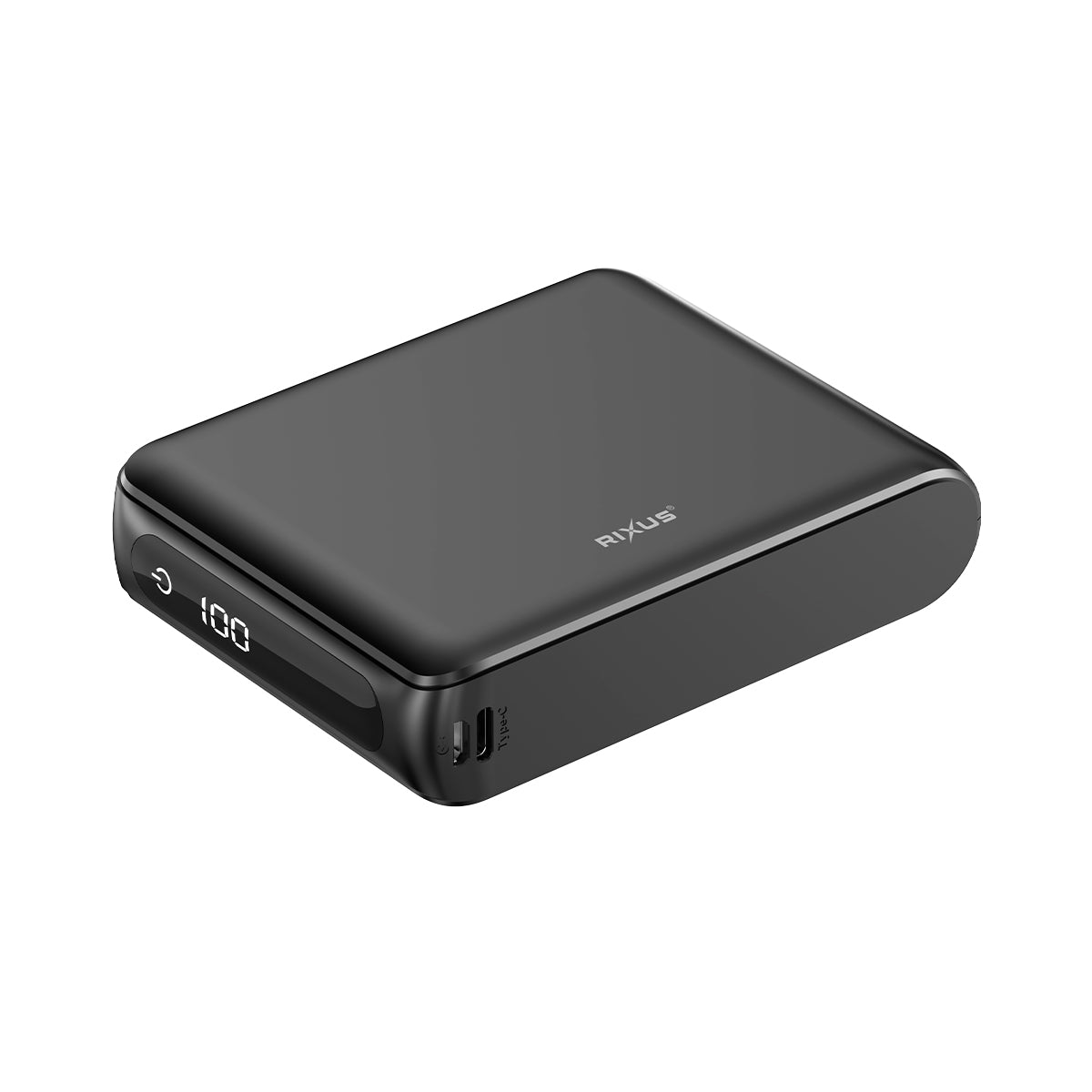 Rixus RXPB25 Compact Powerbank Digital Display 20000mAh Black – Bild 2