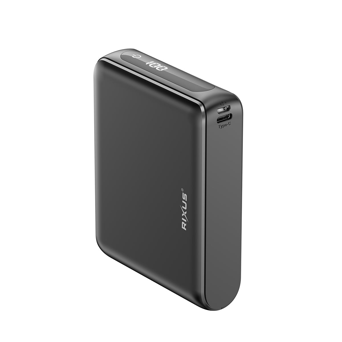 Rixus RXPB25 Compact Powerbank Digital Display 20000mAh Black – Bild 3