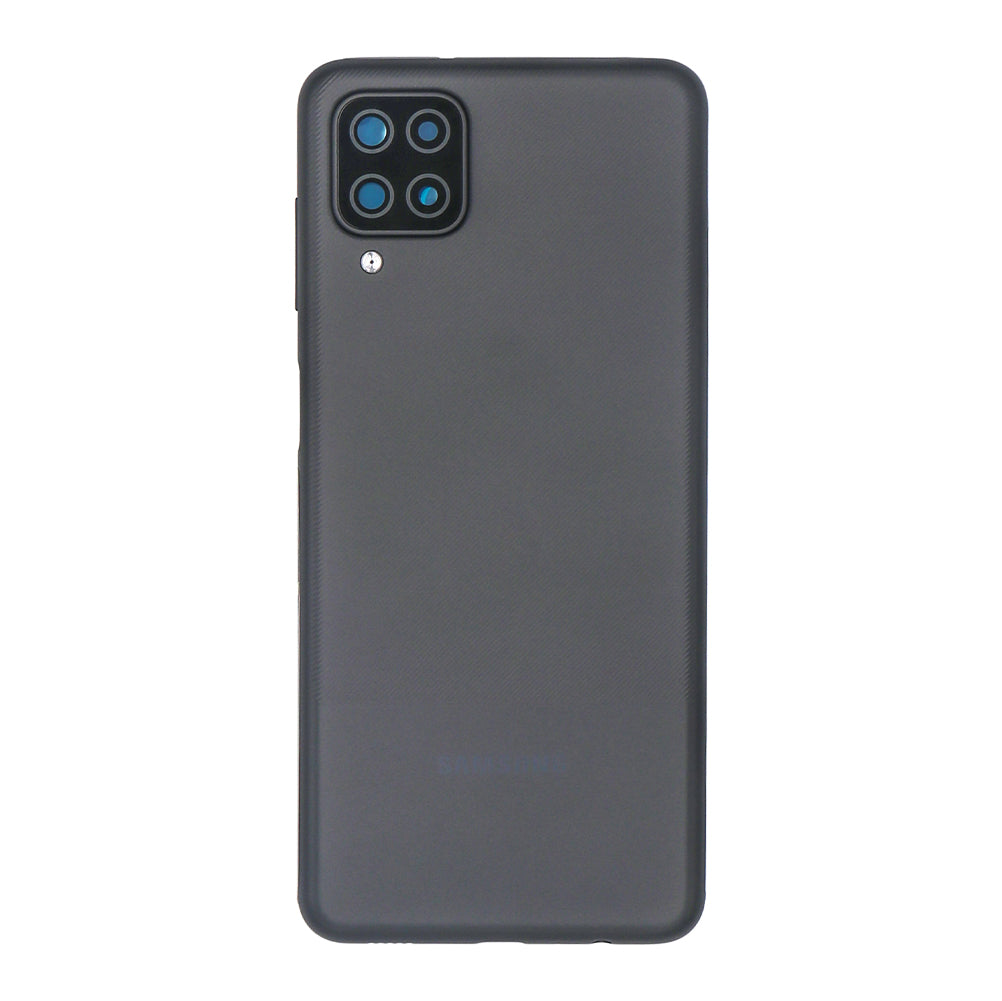 Samsung Galaxy A12 Nacho A127F Akkudeckel mit Linse Black OEM