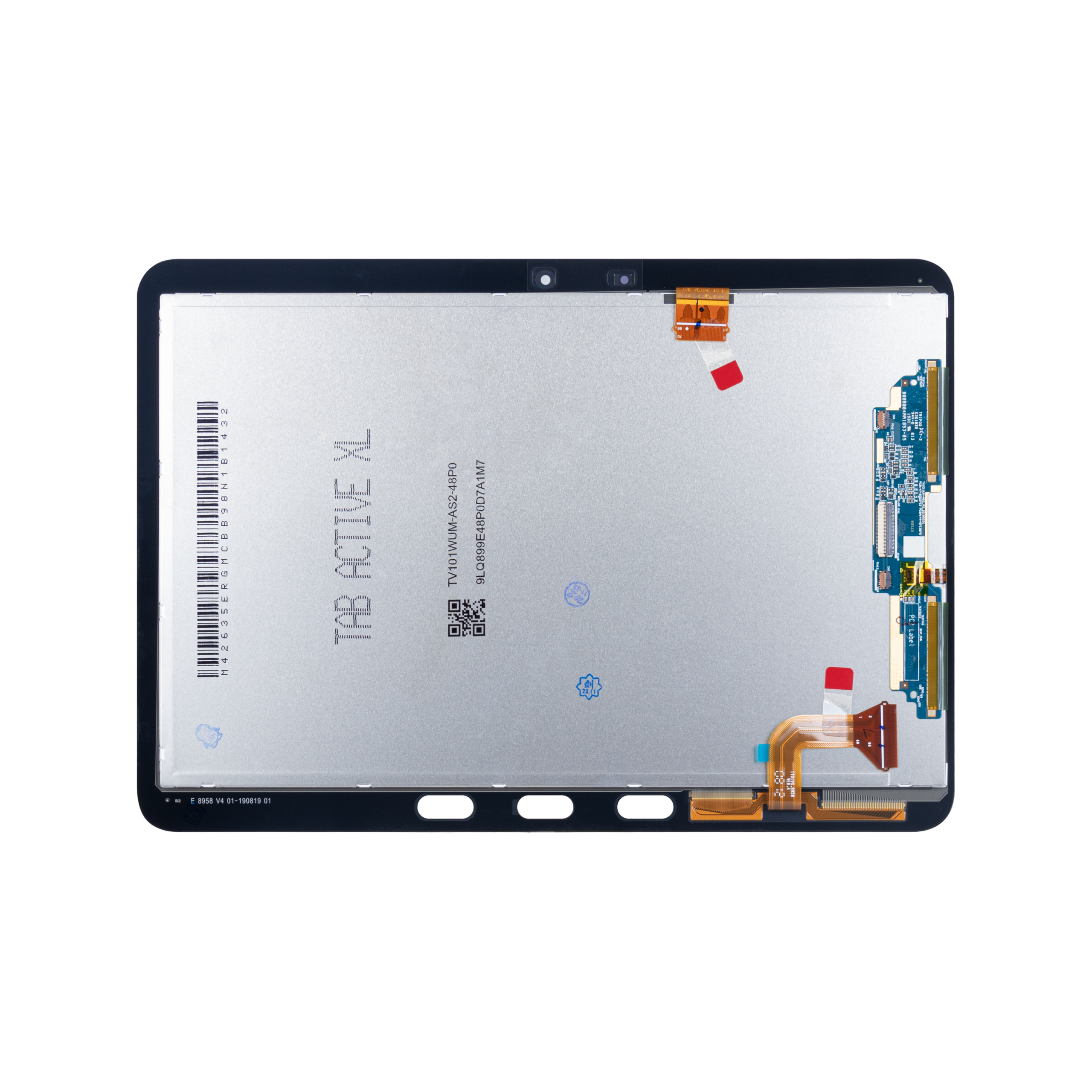 Samsung Galaxy Tab Active Pro T540/T545 Soft OLED Display mit Rahmen Schwarz – Bild 3