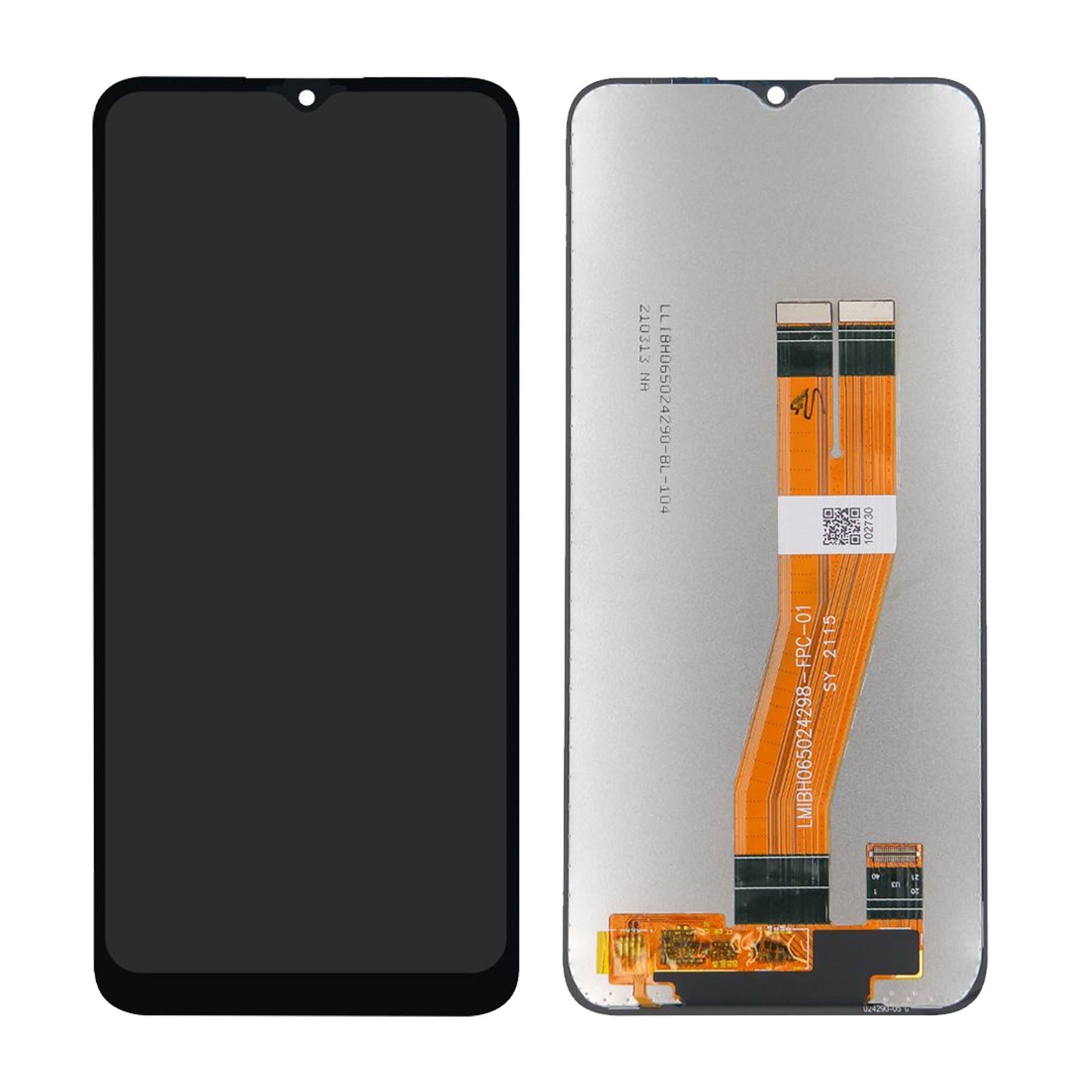Original OEM Display für Samsung Galaxy A03s A037F (Non EU) ohne Rahmen Black – Bild 3