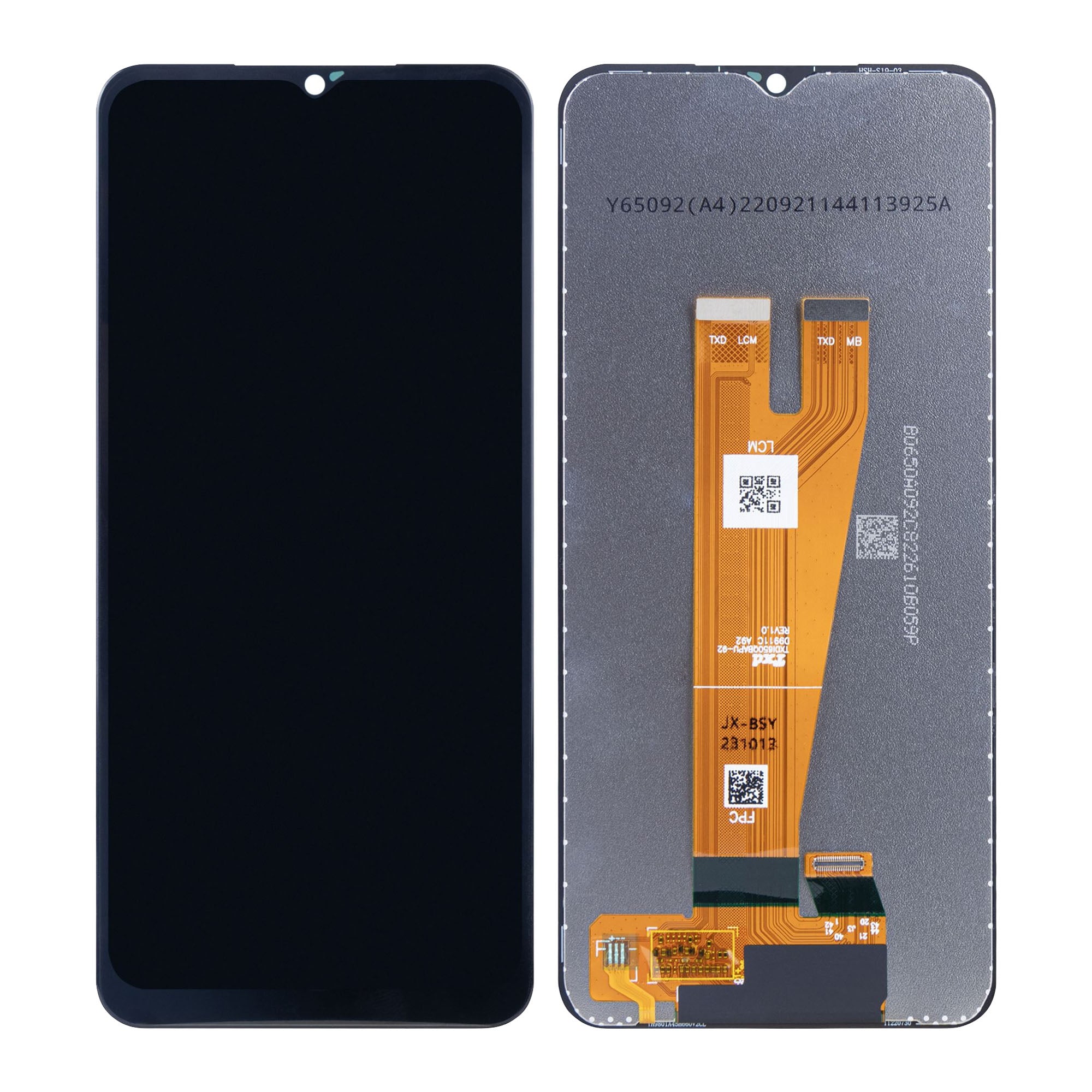 Original OEM Display für Samsung Galaxy A04 A045F ohne Rahmen Black – Bild 3