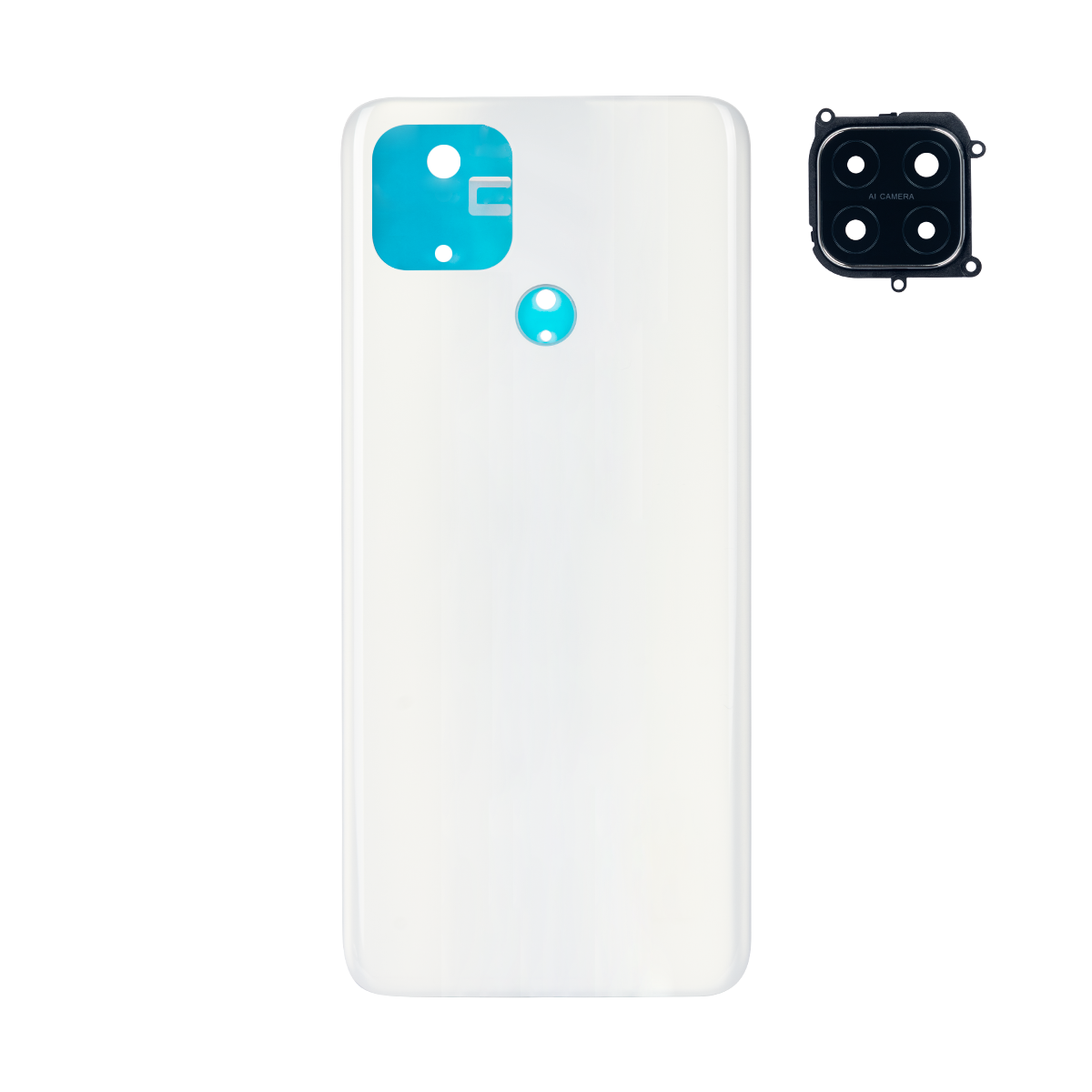 OEM Backcover für Oppo A15s mit Kameraglas Farbe wählbar – Bild 2