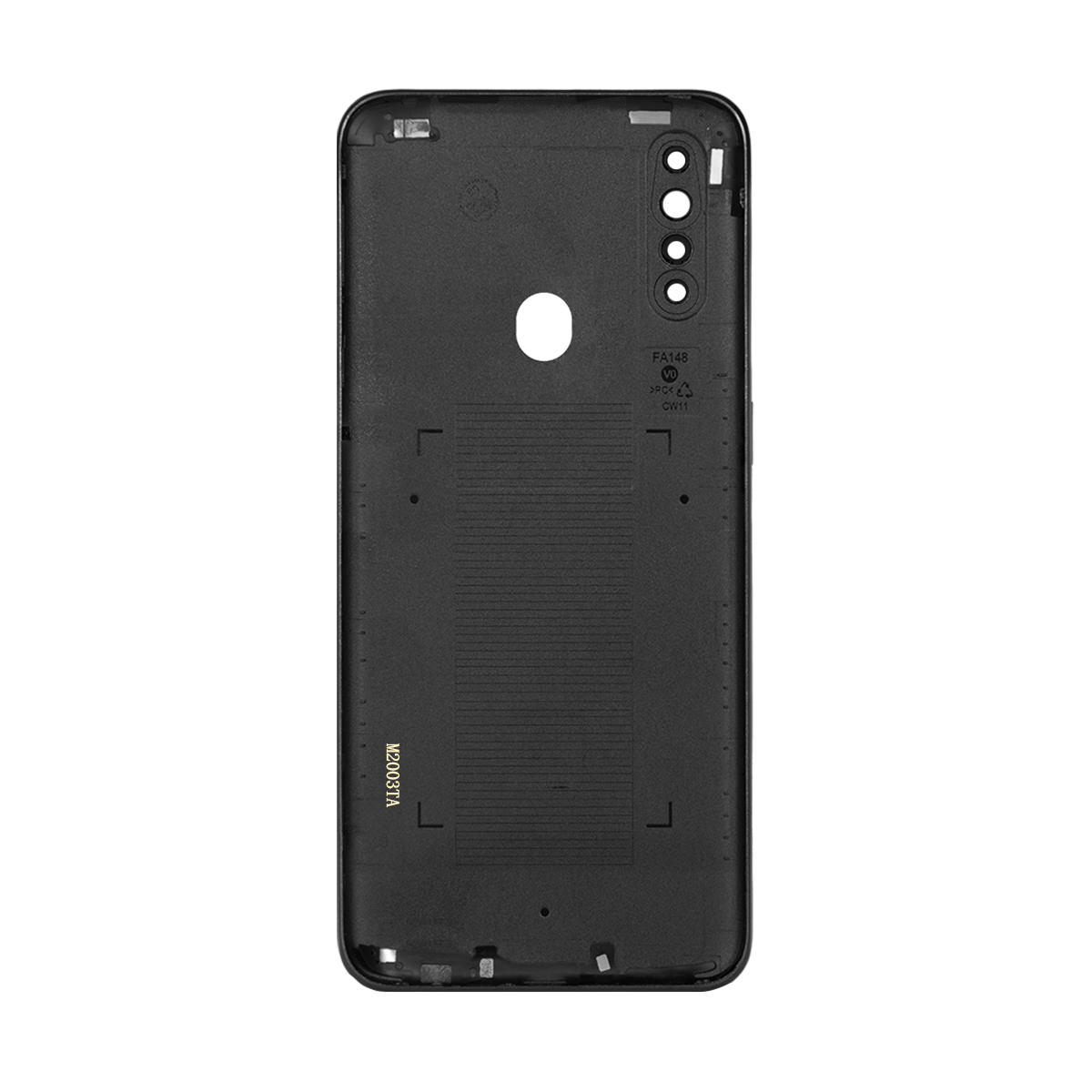 Oppo A31 Akkudeckel mit Linse Mystery Black OEM – Bild 2