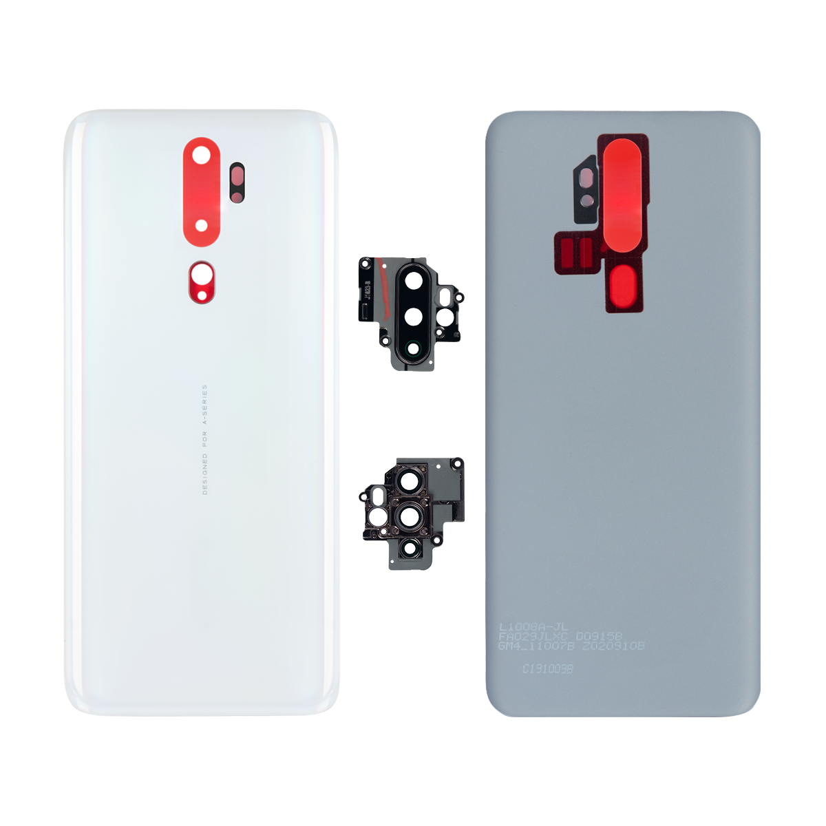 OEM Backcover für Oppo A5 (2020) mit Kameraglas Farbe wählbar – Bild 4