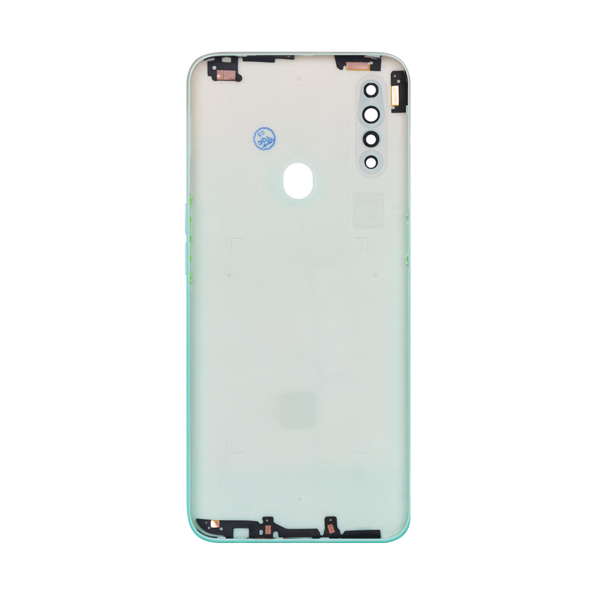 Oppo A31 Akkudeckel mit Linse Fantasy White OEM – Bild 2